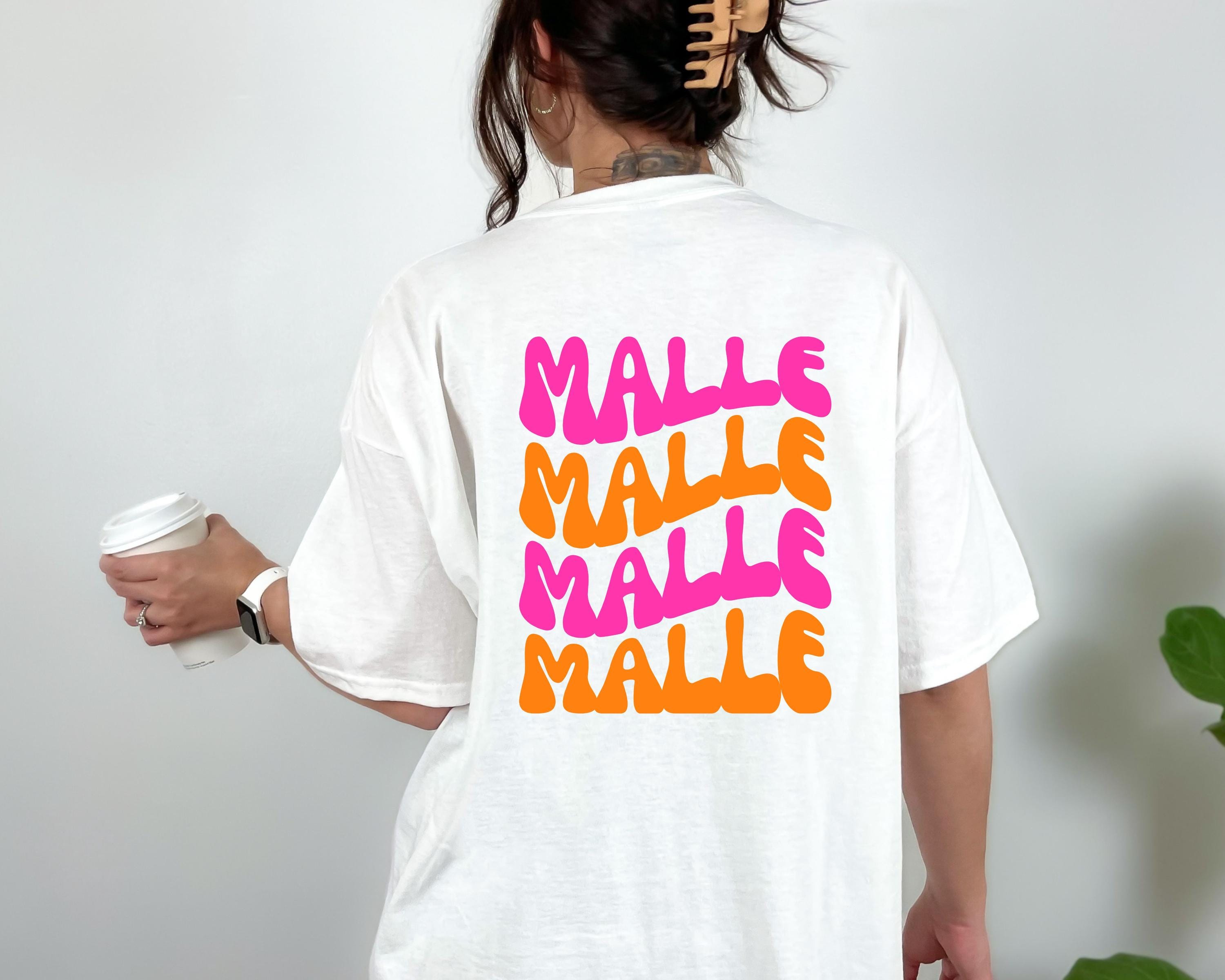 Malle T Shirt, Backprint, Malle 2026, Malle Shirts, Malle TShirts, personalisiert, Mallorca Shirts, Bier Shirt, Sauf T Shirt, Gruppenshirt