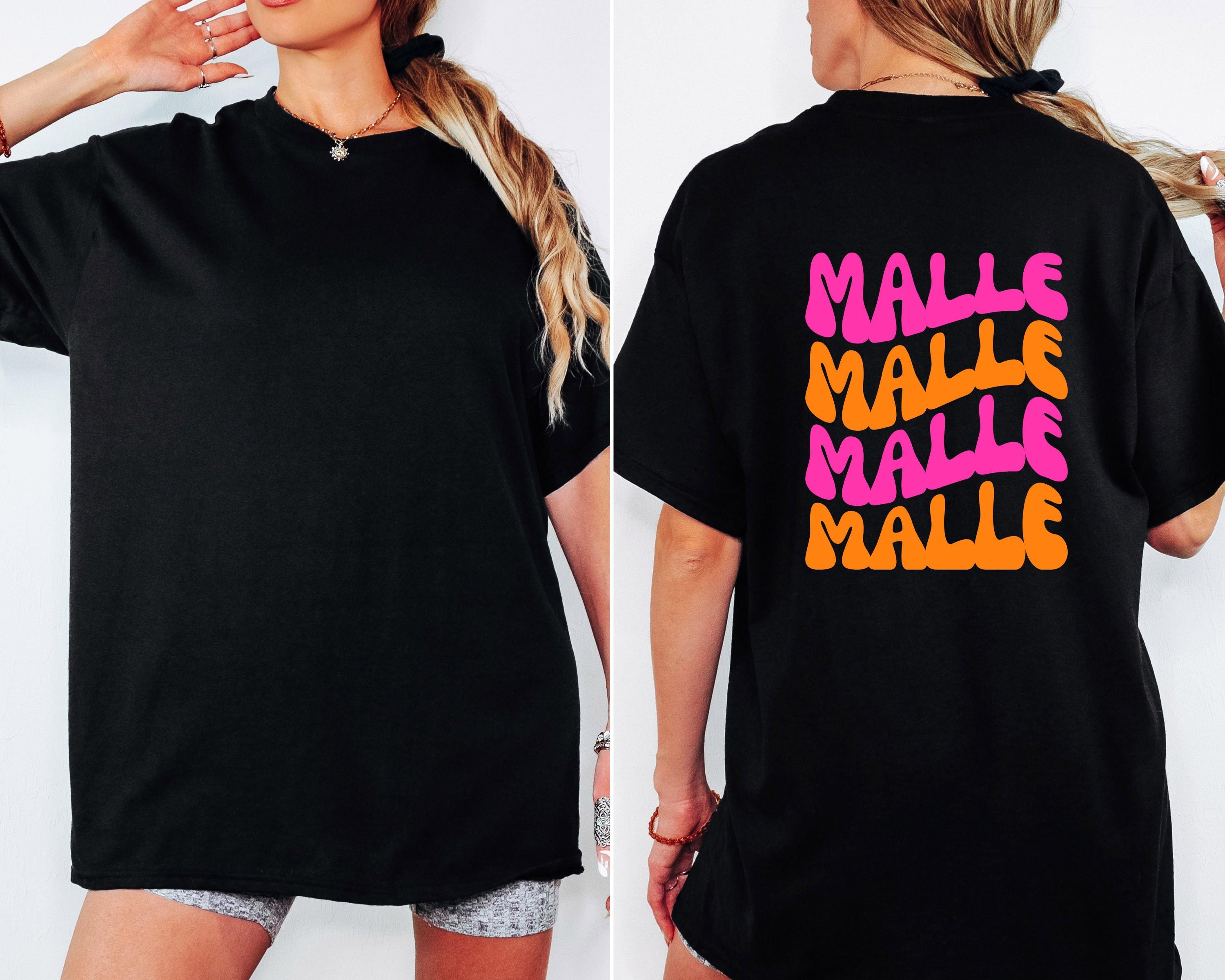 Malle T Shirt, Backprint, Malle 2026, Malle Shirts, Malle TShirts, personalisiert, Mallorca Shirts, Bier Shirt, Sauf T Shirt, Gruppenshirt