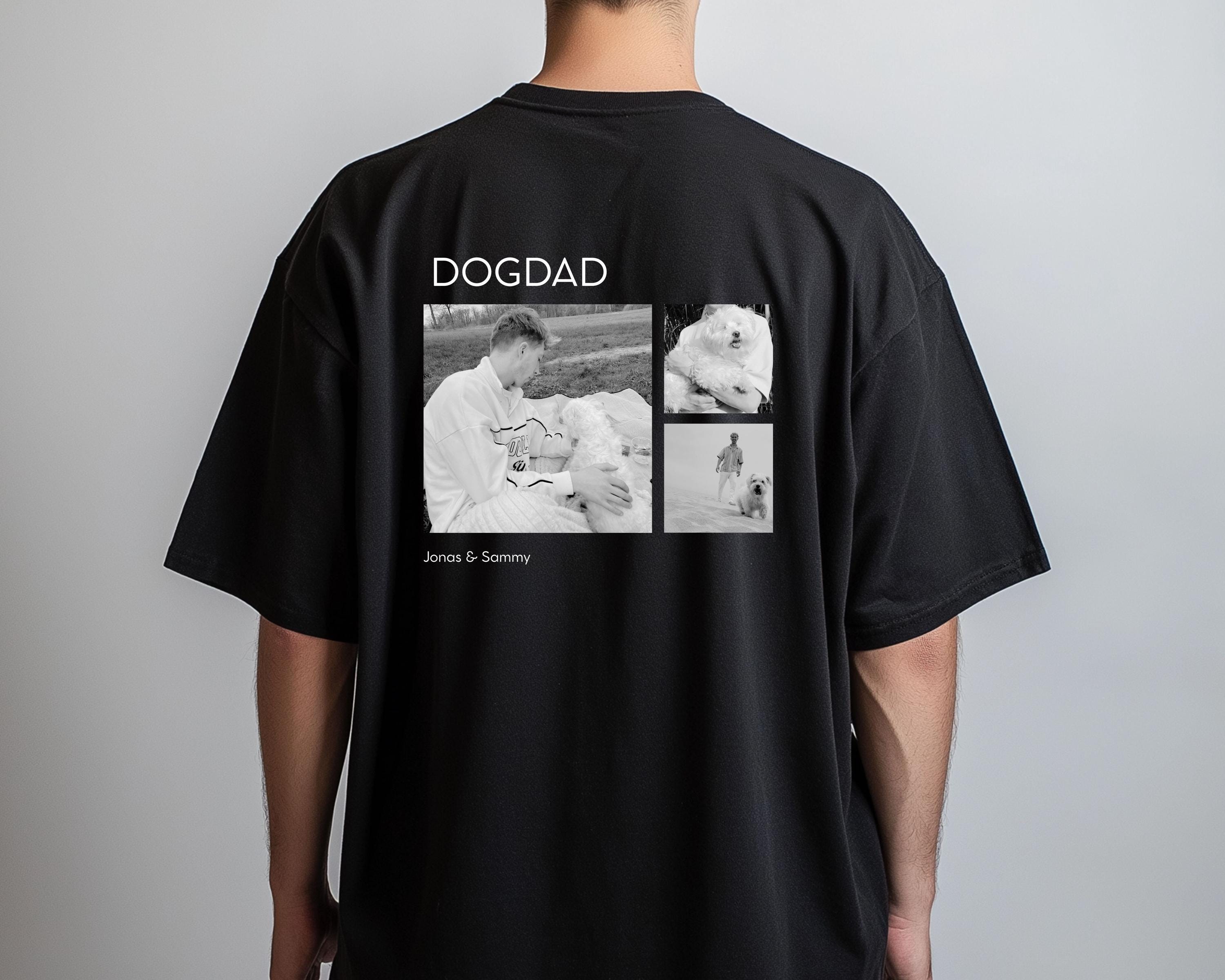 Hundepapa Shirt, T Shirt Hundebesitzer, Geschenkidee Hundeeltern, Freund, Vatertag, Hund, Dogdad, Labrador, Golden Retriever, personalisiert