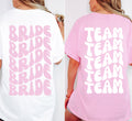 JGA T Shirt, Junggesellinnenabschied Shirts, Team Braut, Braut Tshirt, Hamburg T Shirt, Braut Shirt, JGA Frauen, Gruppen T Shirt, Backprint