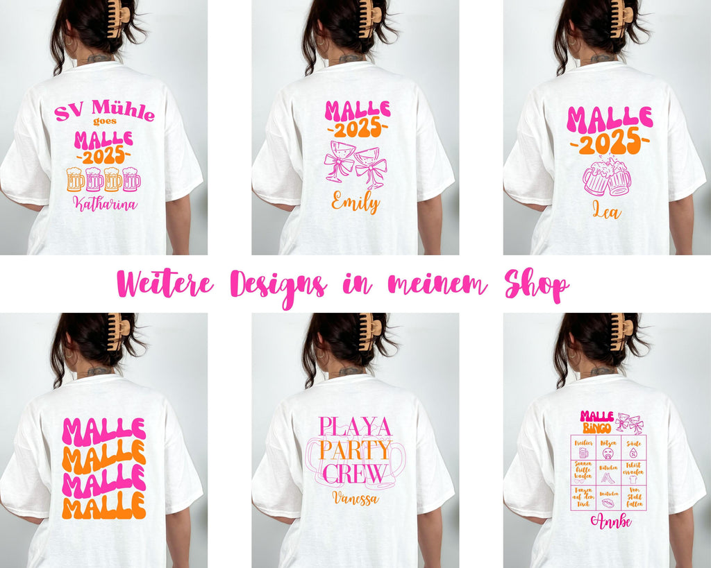 JGA Shirt, Junggesellinnenabschied Shirts, Freunde, Party, Braut, Team T Shirt, Braut Shirt, JGA Frauen, Gruppen T Shirt, Backprint, Crew