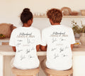 Polterei Geschenk, Polterabend Shirt, Gästeliste, Unterschrift, Gästebuch, Verlobungsfeier, Braut, Partner Shirt, Paar, Geschenkidee, Heirat