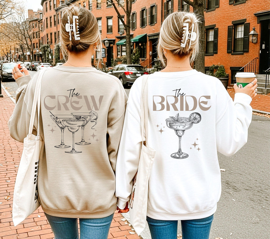 Braut Pullover, Sweater JGA, Pulli Team Bride, Crew, Junggesellenabschied, Hochzeit, Geschenk, Brautjungfer, JGA Frauen, Gruppe, Verlobung