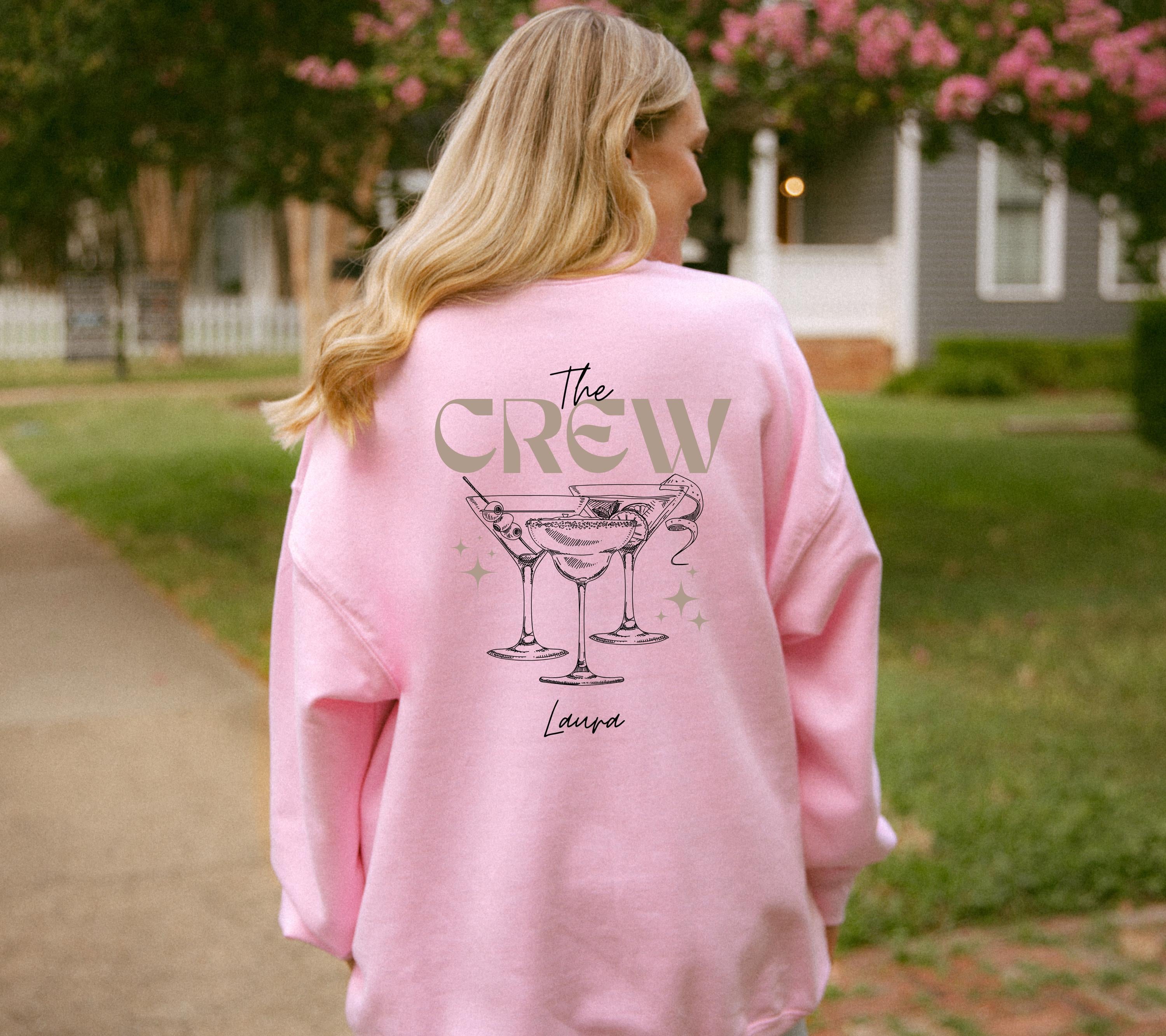 Pullover Bride, Sweater JGA, Pulli Team Braut, Crew, Junggesellenabschied, Hochzeit, Geschenk, Brautjungfer, JGA Frauen, Gruppe, Verlobung