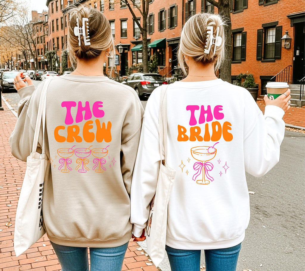 Braut Pullover, Bride Sweater, Team JGA Pulli, Crew, Junggesellenabschied, Hochzeit, Geschenk, Brautjungfer, JGA Frauen, Gruppe, Verlobung