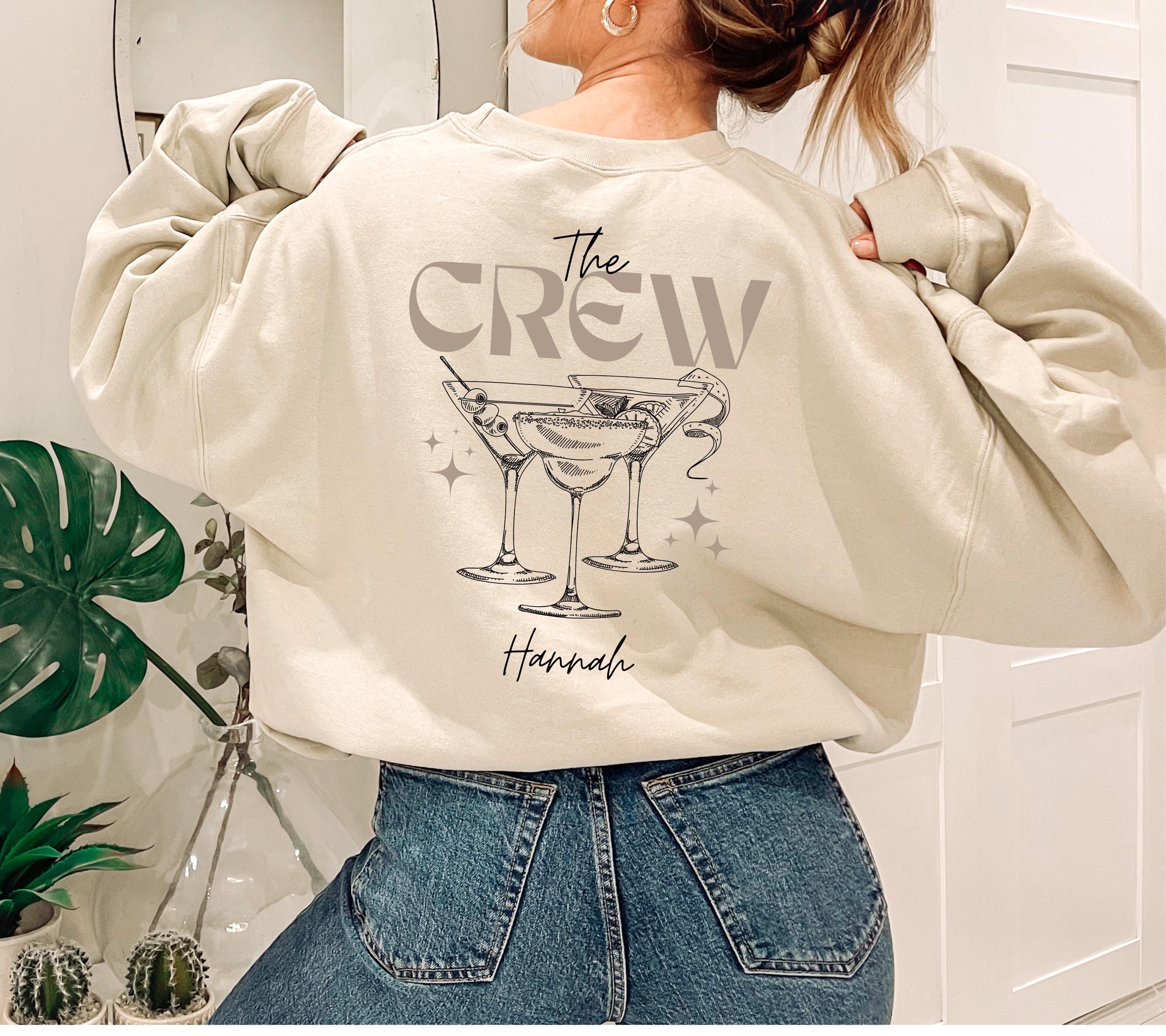 Pullover Bride, Sweater JGA, Pulli Team Braut, Crew, Junggesellenabschied, Hochzeit, Geschenk, Brautjungfer, JGA Frauen, Gruppe, Verlobung