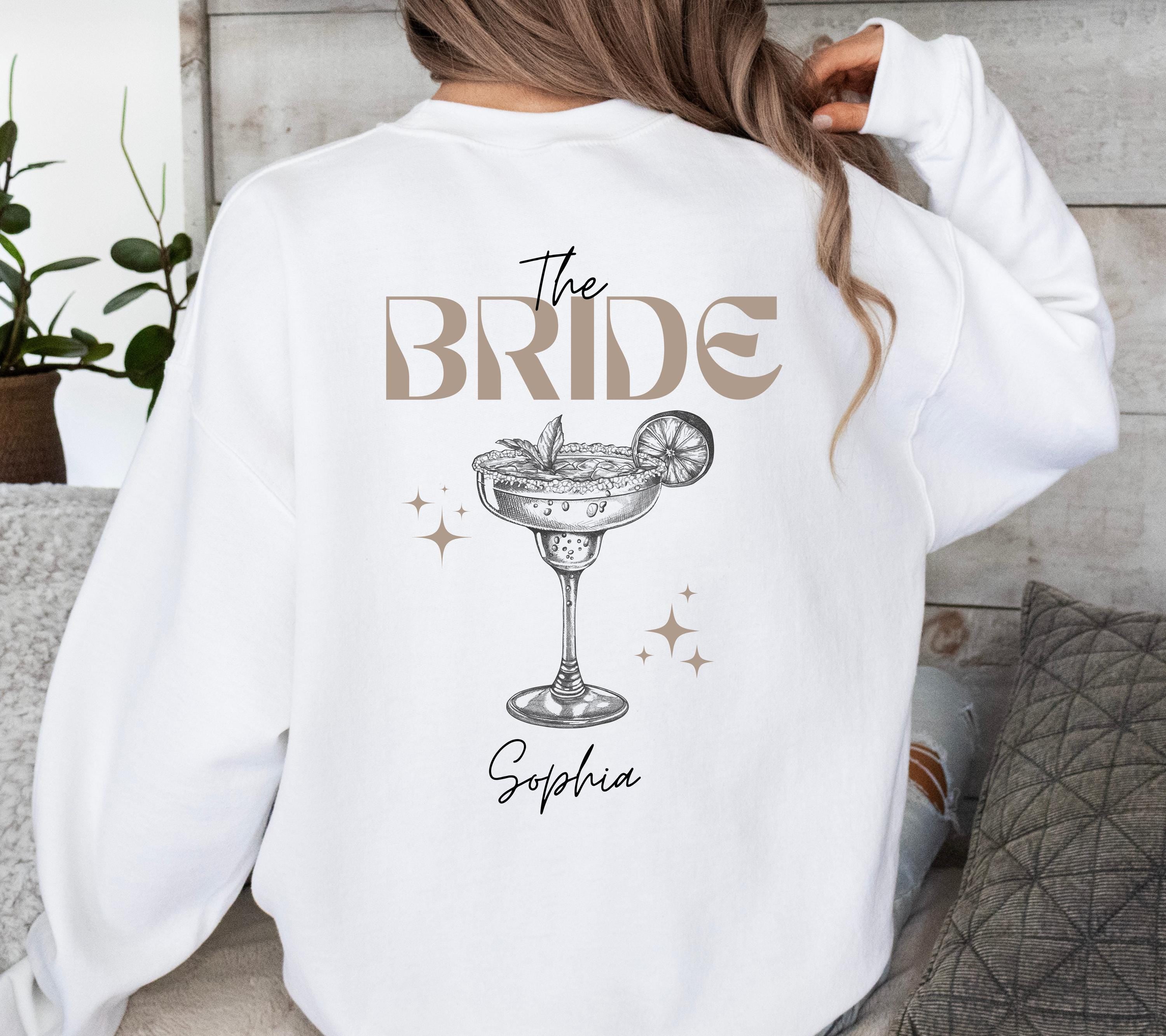 Pullover Bride, Sweater JGA, Pulli Team Braut, Crew, Junggesellenabschied, Hochzeit, Geschenk, Brautjungfer, JGA Frauen, Gruppe, Verlobung