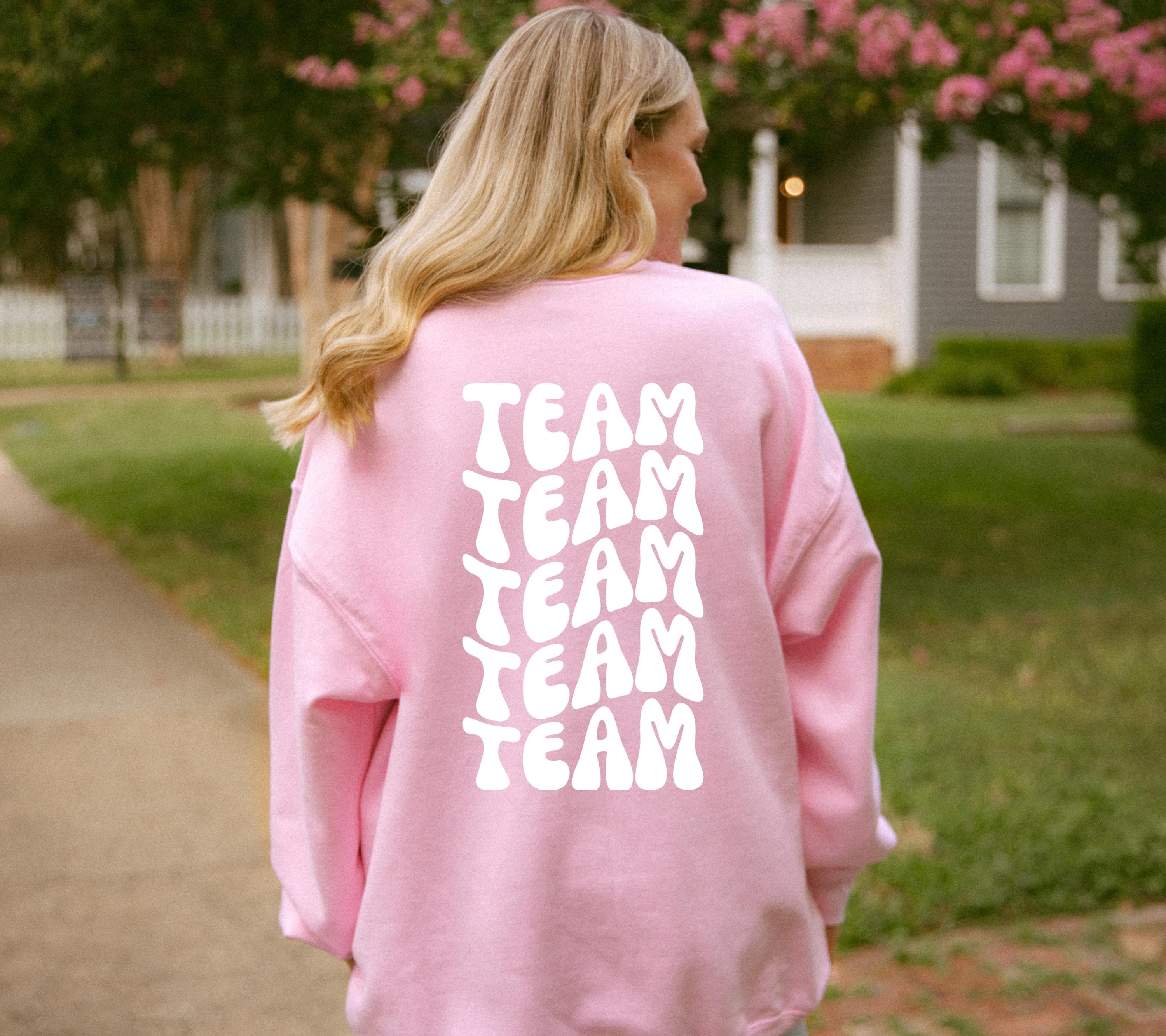 Braut Pullover, JGA Sweater, Pulli Team Bride, Crew, Junggesellenabschied, Hochzeit, Geschenk, Brautjungfer, JGA Frauen, Gruppe, Verlobung