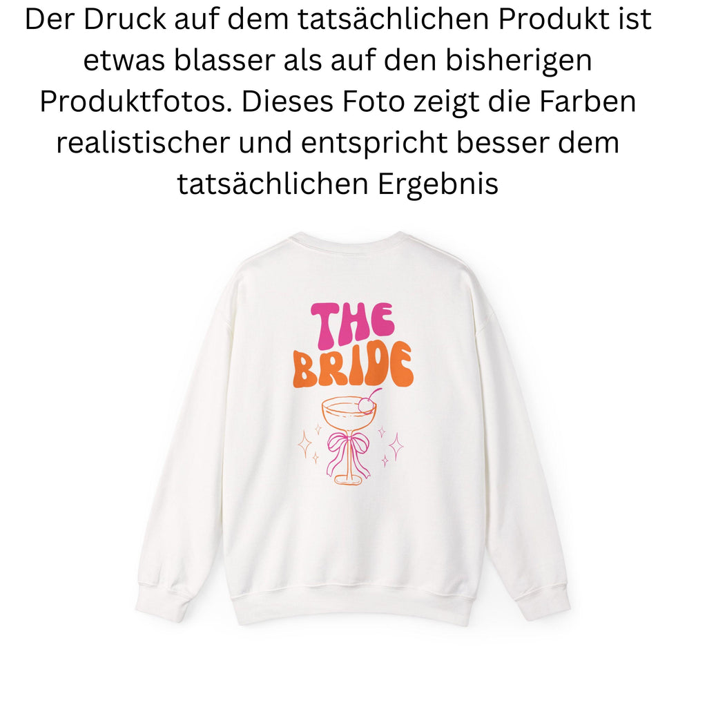 Braut Pullover, Bride Sweater, Team JGA Pulli, Crew, Junggesellenabschied, Hochzeit, Geschenk, Brautjungfer, JGA Frauen, Gruppe, Verlobung