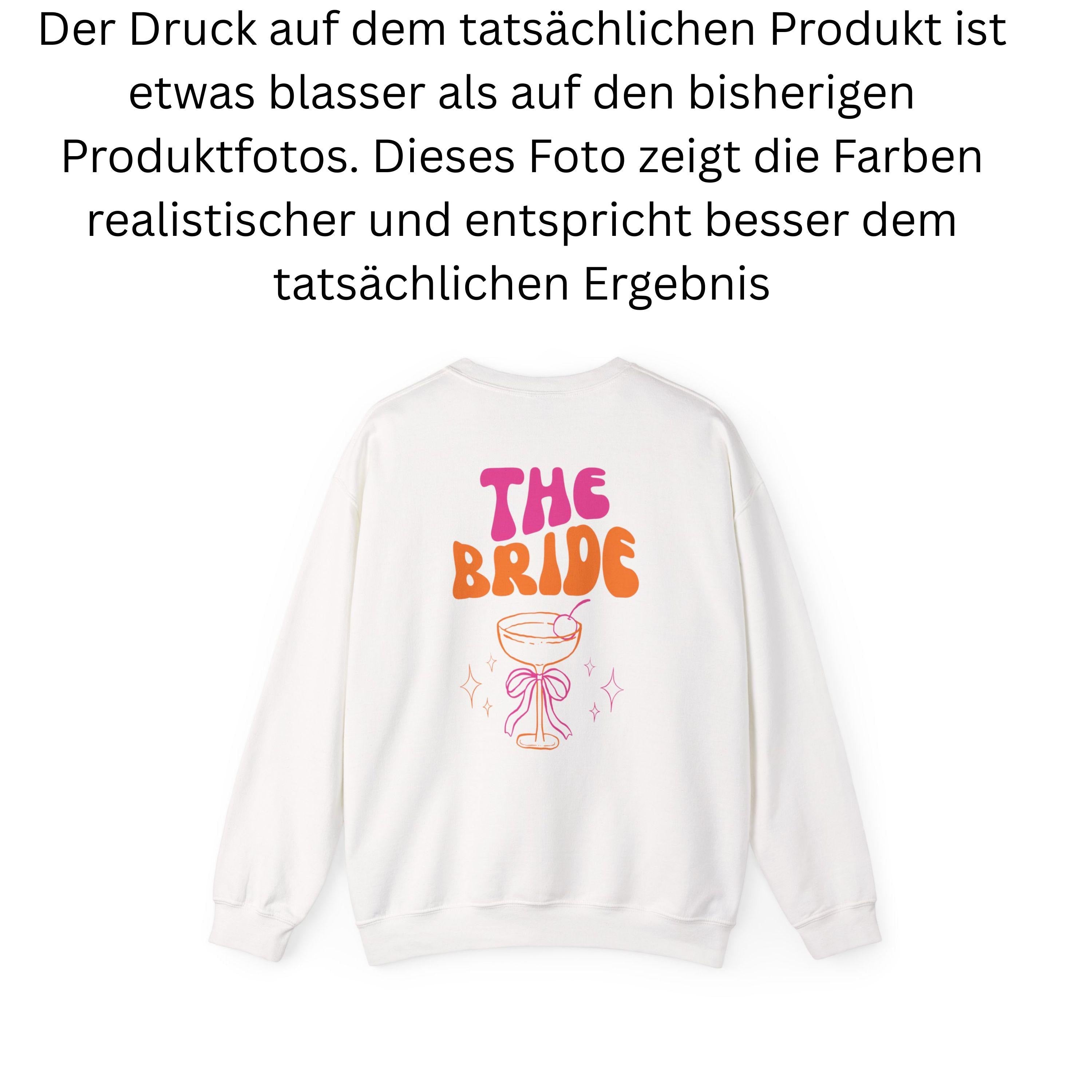 Braut Pullover, Bride Sweater, Team JGA Pulli, Crew, Junggesellenabschied, Hochzeit, Geschenk, Brautjungfer, JGA Frauen, Gruppe, Verlobung