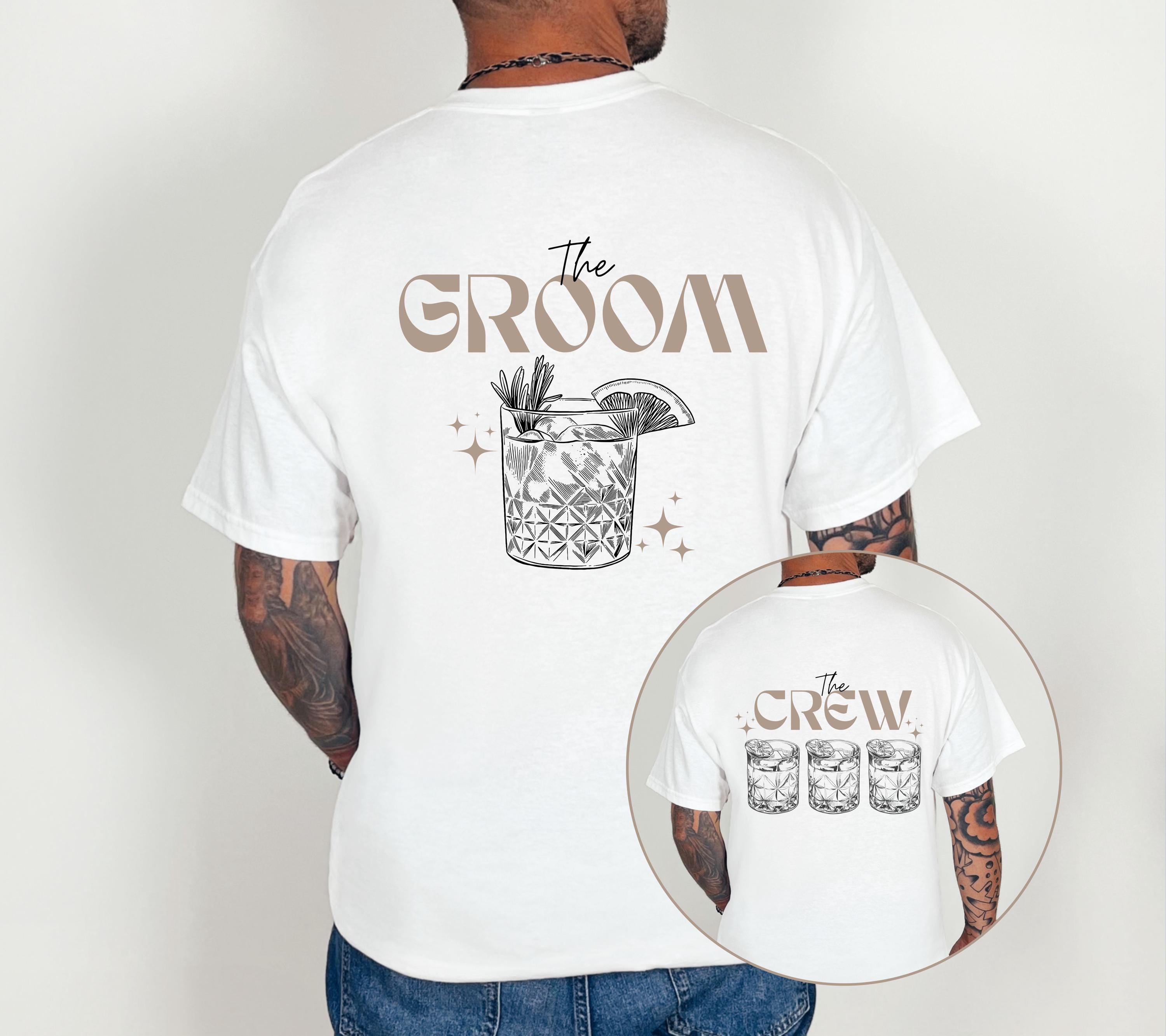JGA Shirt Herren, Männer, Junggesellenabschied, Bräutigam, Team, Crew, Groom, Gruppenshirt, lustiges JGA Shirt, witzig, cool, JGA Herren
