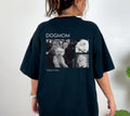Personalisiertes Dog Mom Shirt mit Namen & Fotos - Shirt Hundemama Backprint - Dog Mom - Geschenk Freundin - Hundeliebhaber - Hundebesitzer