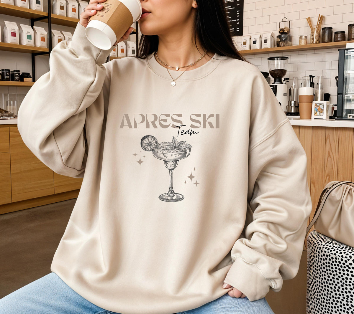 Apres Ski Team Pullover 2027, Skiurlaub Sweater, Après Ski Outfit, Skihütte Pullover, Winterurlaub Geschenk, Ski Party Shirt, Unisex Sweater