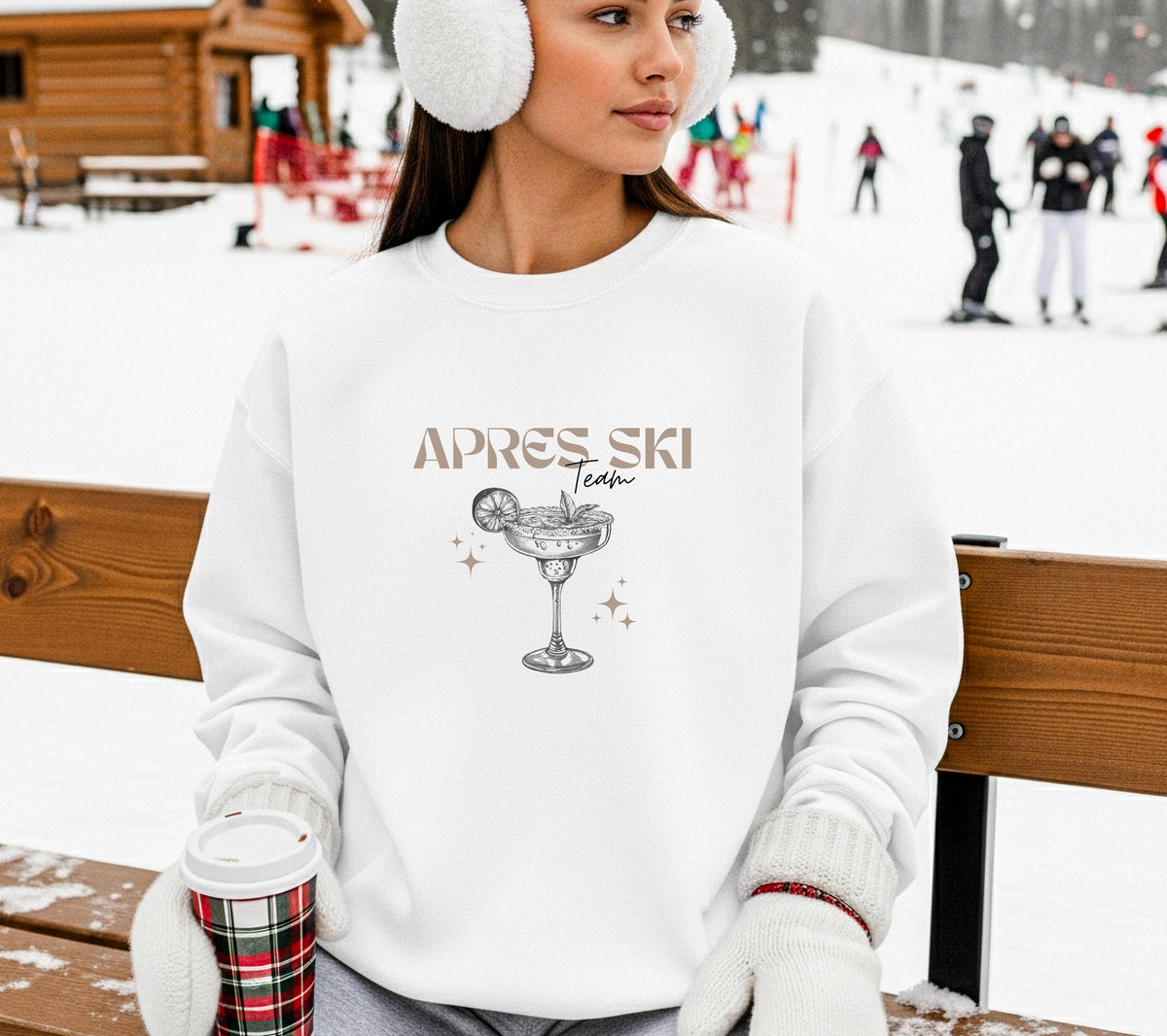 Apres Ski Team Pullover 2027, Skiurlaub Sweater, Après Ski Outfit, Skihütte Pullover, Winterurlaub Geschenk, Ski Party Shirt, Unisex Sweater