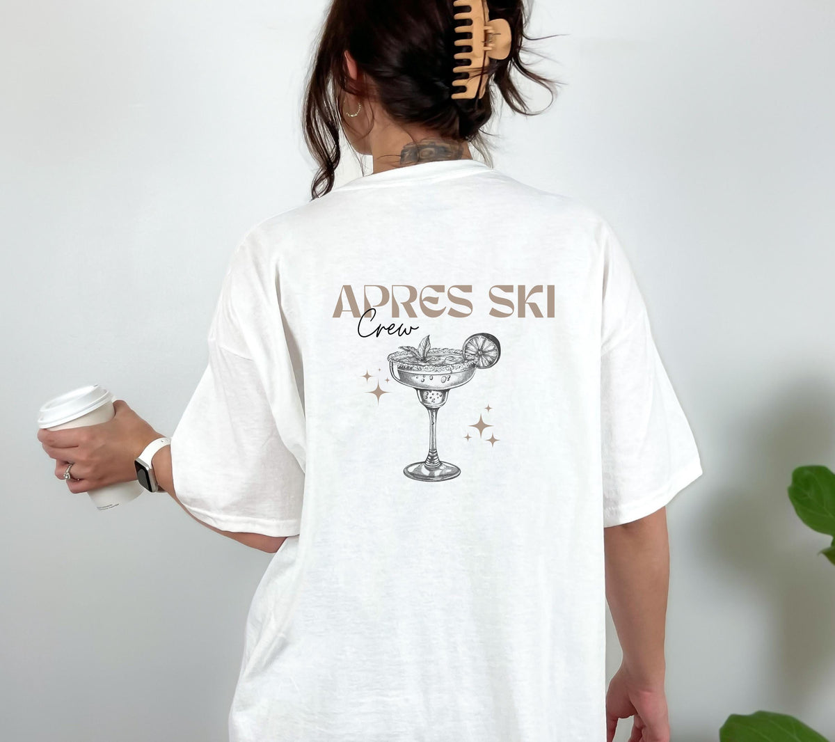 Apres Ski Shirt – Lustiges Ski TShirt Winterurlaub Skihütte – Après Ski Print Outfit Snowboard Party Bier - JGA Damen - Gruppenshirt Frauen