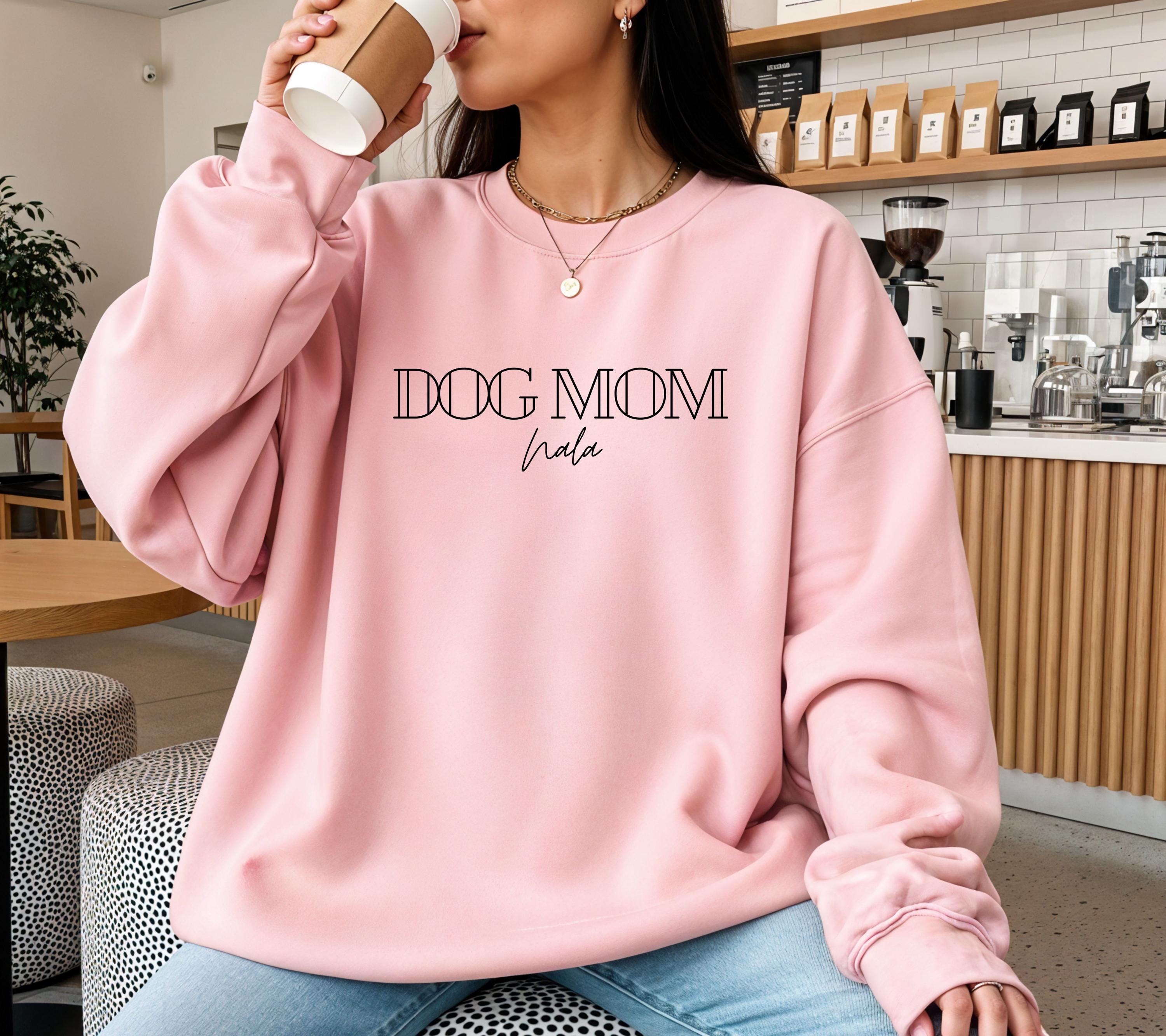 Pullover Dog Mom, In My Dog mom Era, Pulli Hundeliebhaber Geschenk Freundin, Hundebesitzer, Hundemama, Weihnachten, Geschenkidee, Hundename