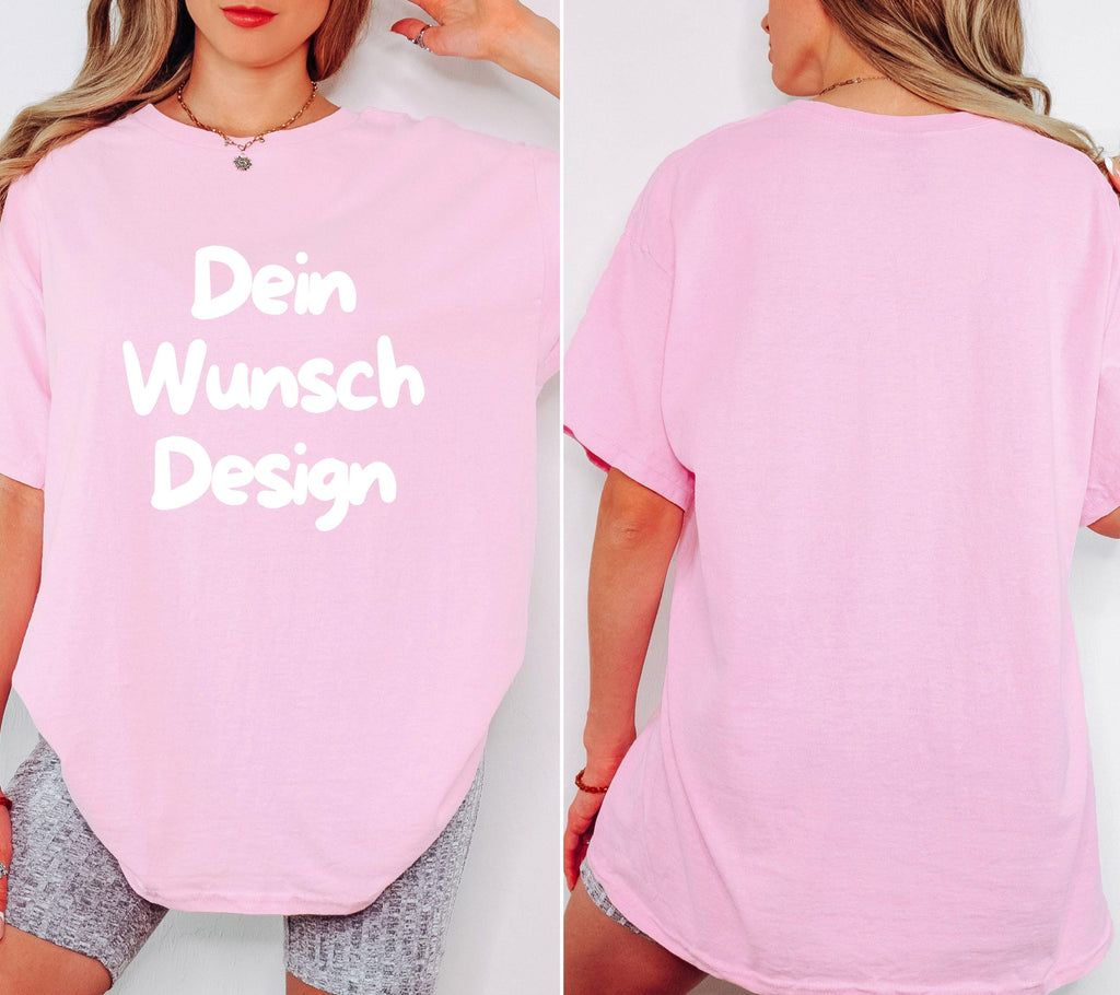 Logo Shirt, Personalisiertes Shirt eigenes Logo / Wunschtext, Firmenlogo, Eigenes Design, Vereinslogo, T shirt bedrucken, Foto Shirt unisex