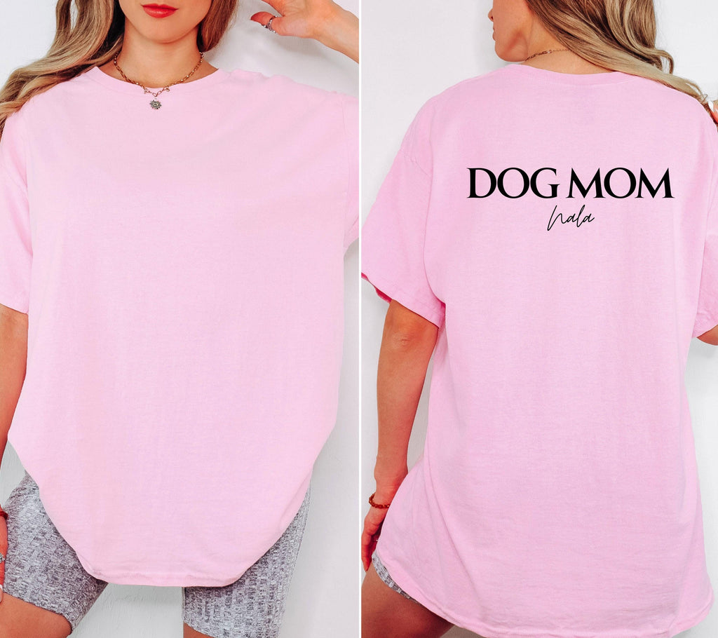 Dog Mom Shirt, Hundepapa, Hundemama, Dog Tshirt, personalisiertes Shirt, Geschenk Hundepapa, Hundeliebhaber, Hundebesitzer, Haustier Name