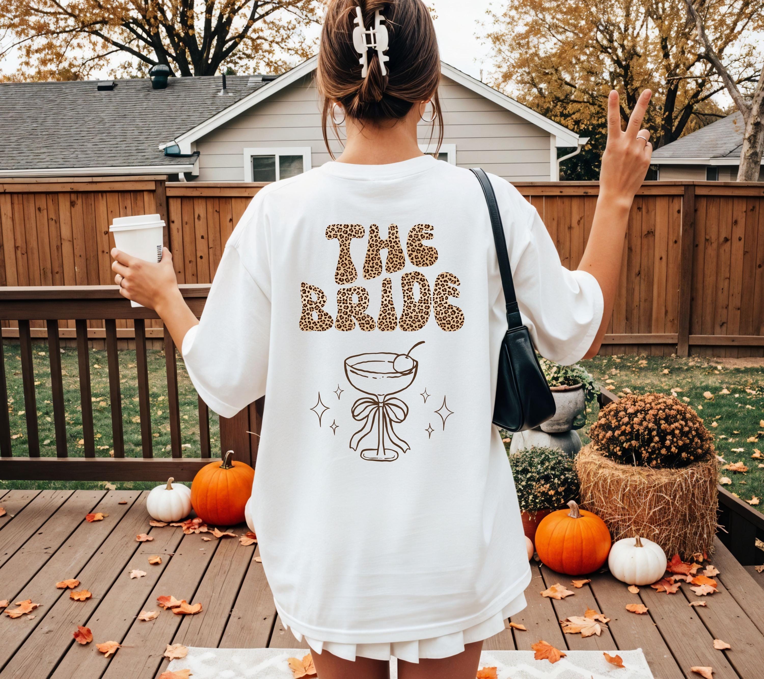 JGA Shirt, Junggesellenabschied Shirts, Backprint, Team Bride, Braut Shirt , JGA Frauen, Gruppenshirt, Hochzeit, Leo Muster, Leopard Damen