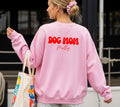 Hundemama Pullover pink rot, Backprint, Dog Mom, Pulli Hundeliebhaber, Sweater Hund, Geschenk Freundin, Hundebesitzer, Weihnachtsgeschenk
