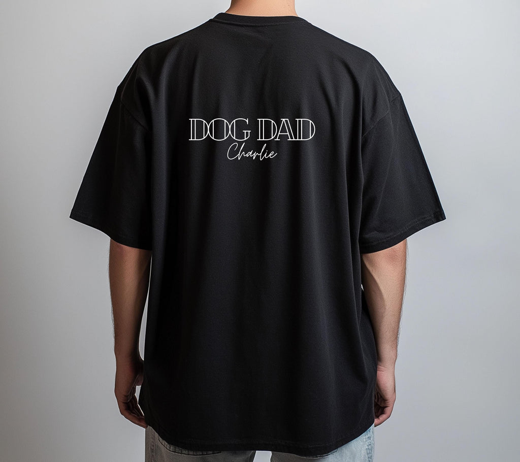 Dog Mom Shirt, Hundepapa, Hundemama, Dog Tshirt, personalisiertes Shirt, Geschenk Hundepapa, Hundeliebhaber, Hundebesitzer, Haustier Name