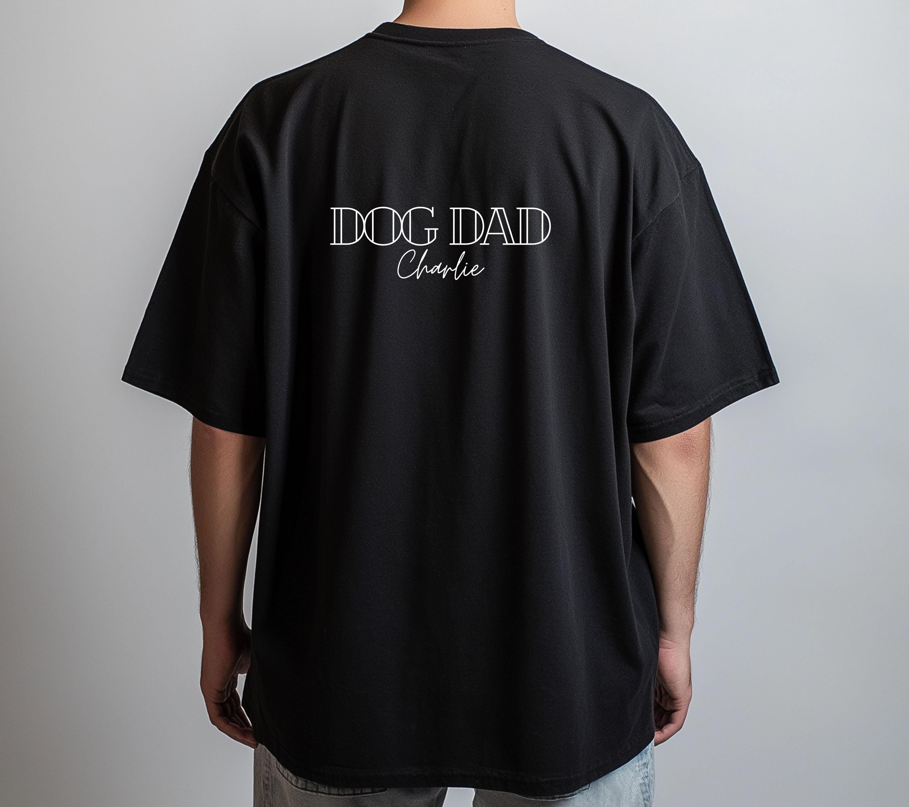 Dog Mom Shirt, Hundepapa, Hundemama, Dog Tshirt, personalisiertes Shirt, Geschenk Hundepapa, Hundeliebhaber, Hundebesitzer, Haustier Name