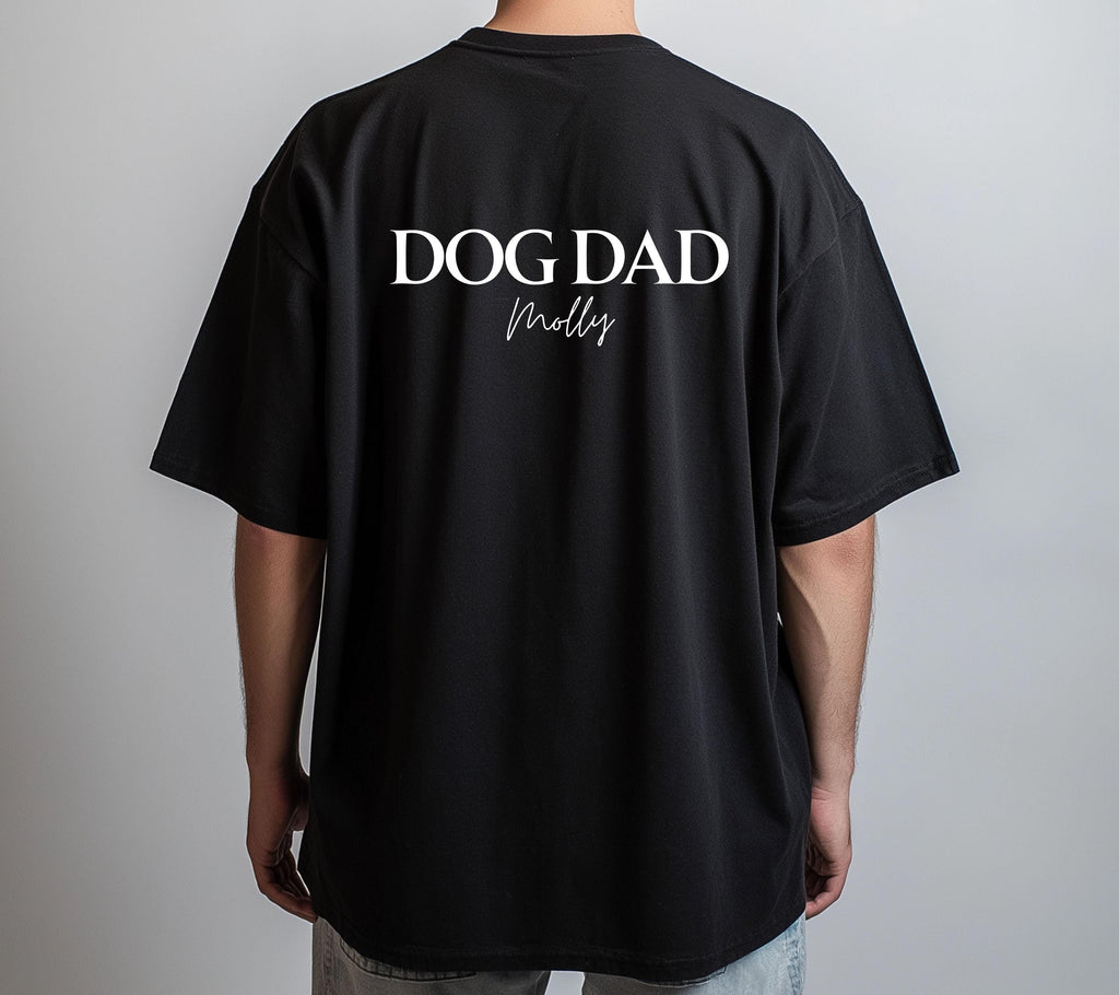 Dog Mom Shirt, Hundepapa, Hundemama, Dog Tshirt, personalisiertes Shirt, Geschenk Hundepapa, Hundeliebhaber, Hundebesitzer, Haustier Name