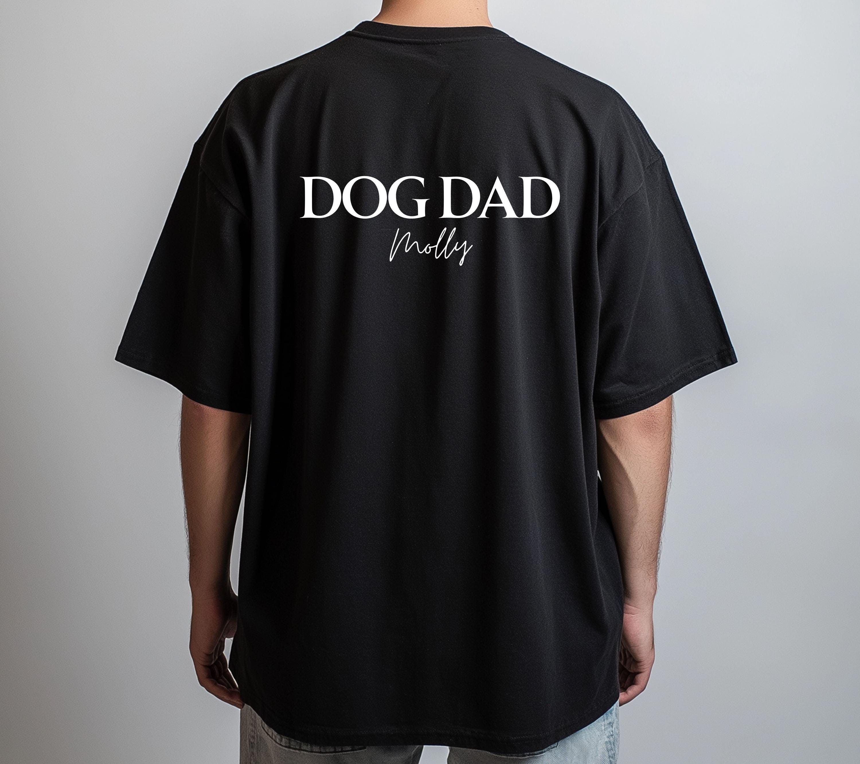 Dog Mom Shirt, Hundepapa, Hundemama, Dog Tshirt, personalisiertes Shirt, Geschenk Hundepapa, Hundeliebhaber, Hundebesitzer, Haustier Name
