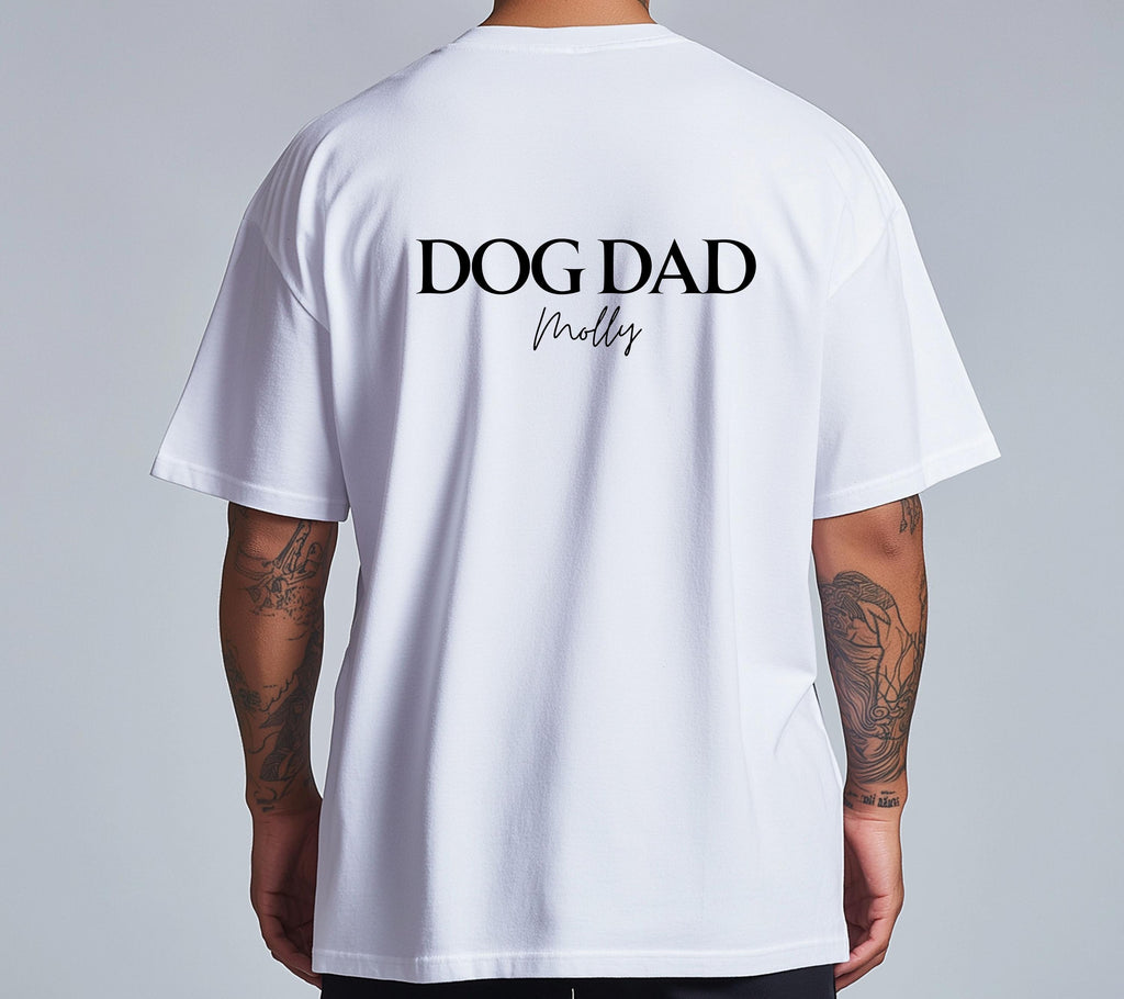 Dog Mom Shirt, Hundepapa, Hundemama, Dog Tshirt, personalisiertes Shirt, Geschenk Hundepapa, Hundeliebhaber, Hundebesitzer, Haustier Name