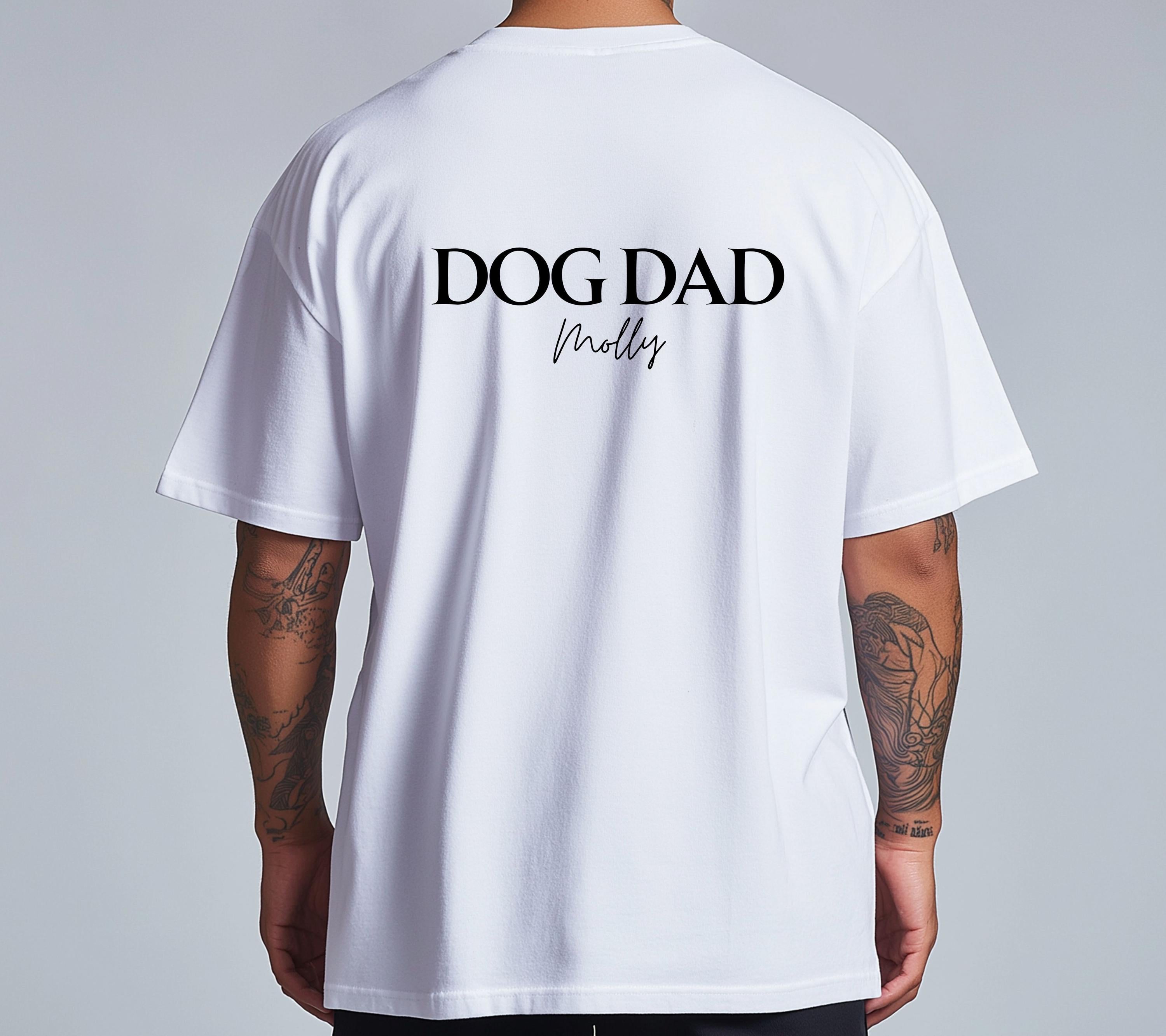 Dog Mom Shirt, Hundepapa, Hundemama, Dog Tshirt, personalisiertes Shirt, Geschenk Hundepapa, Hundeliebhaber, Hundebesitzer, Haustier Name