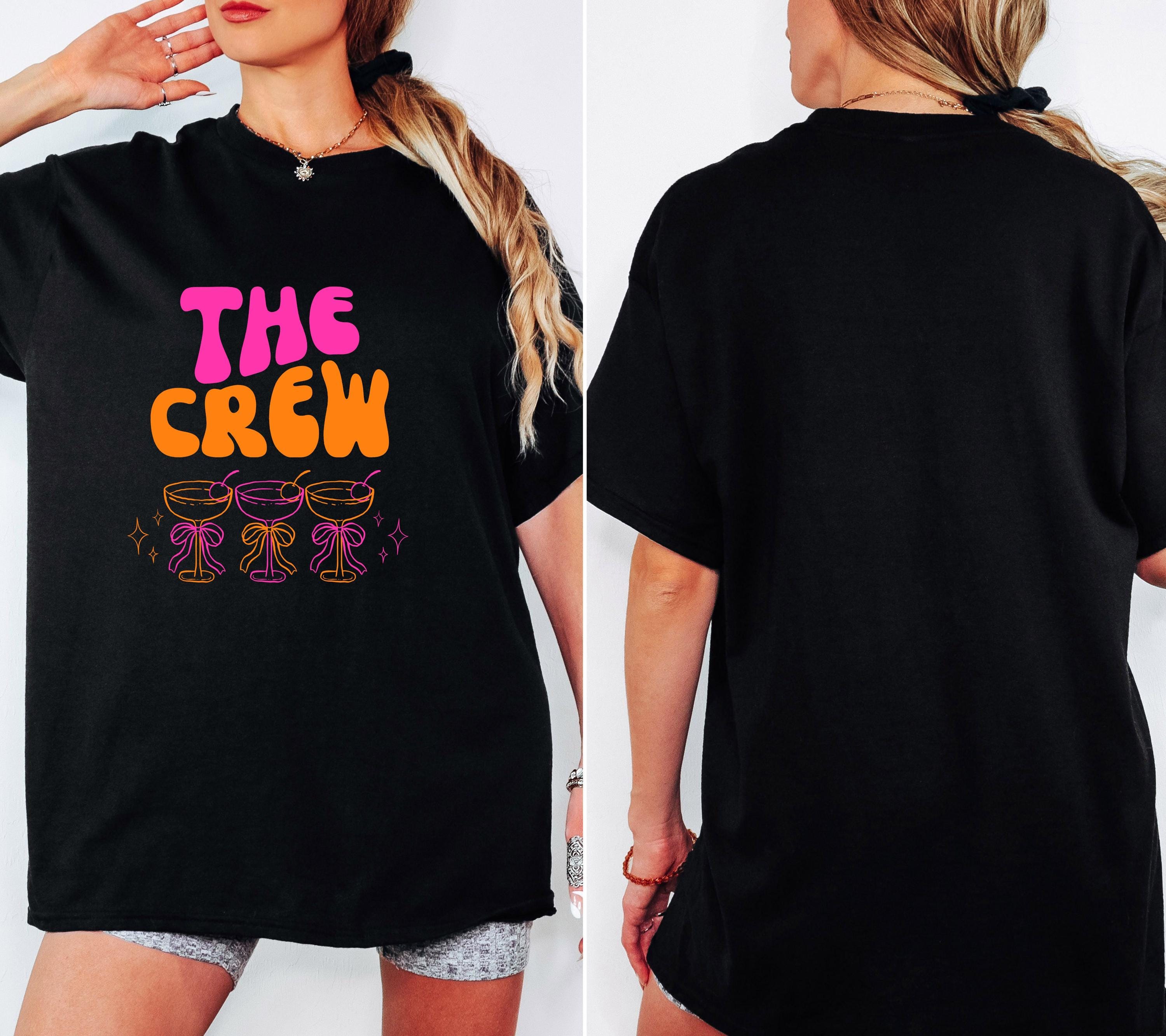 JGA Shirt, Junggesellenabschied Frau, JGA pink orange, Team Shirts, Braut Shirt, The Bride, JGA Frauen, Hochzeit, Accessoires, Geschenk Crew