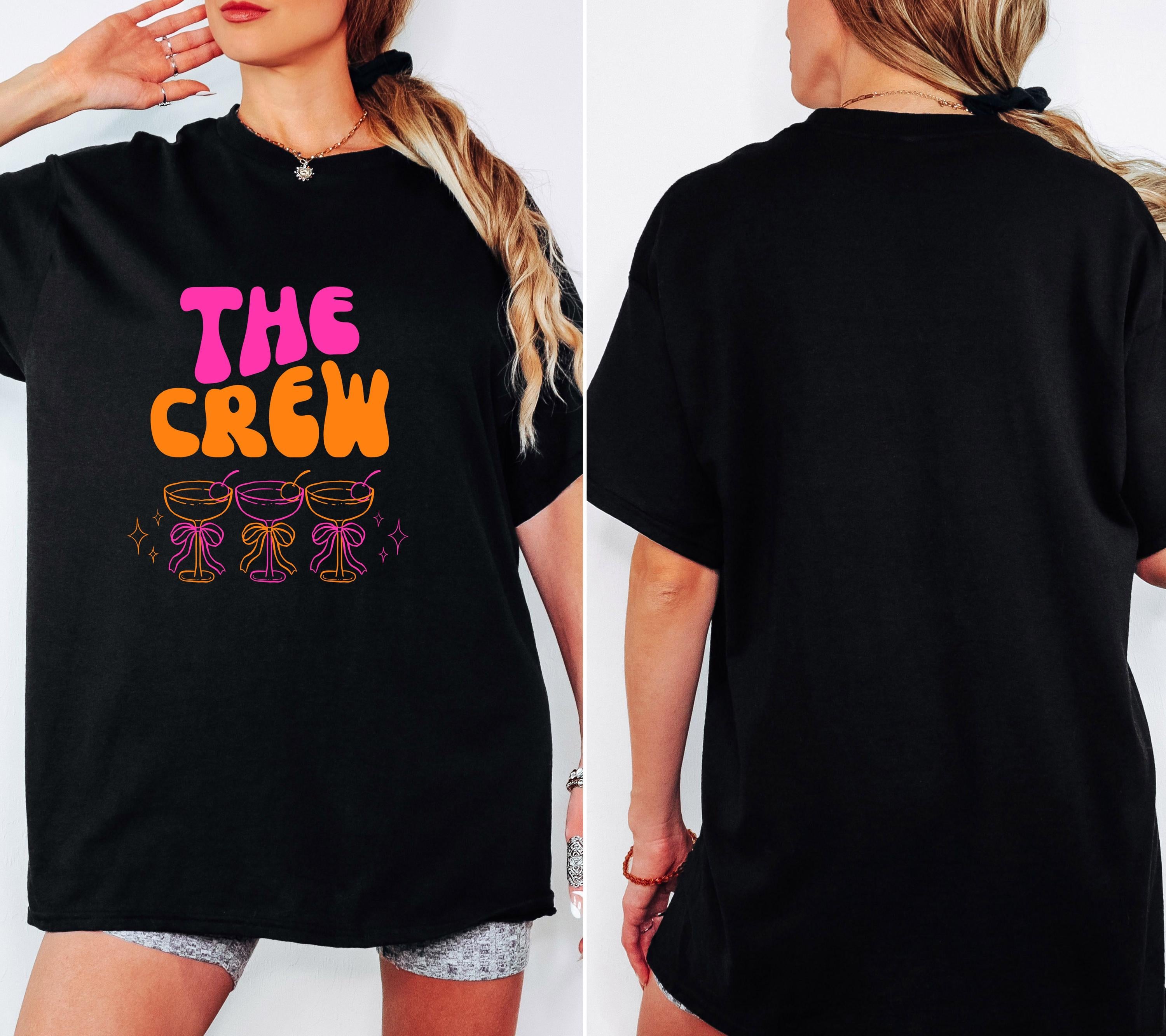 JGA Shirt, Junggesellenabschied Frau, JGA pink orange, Team Shirts, Braut Shirt, The Bride, JGA Frauen, Hochzeit, Accessoires, Geschenk Crew