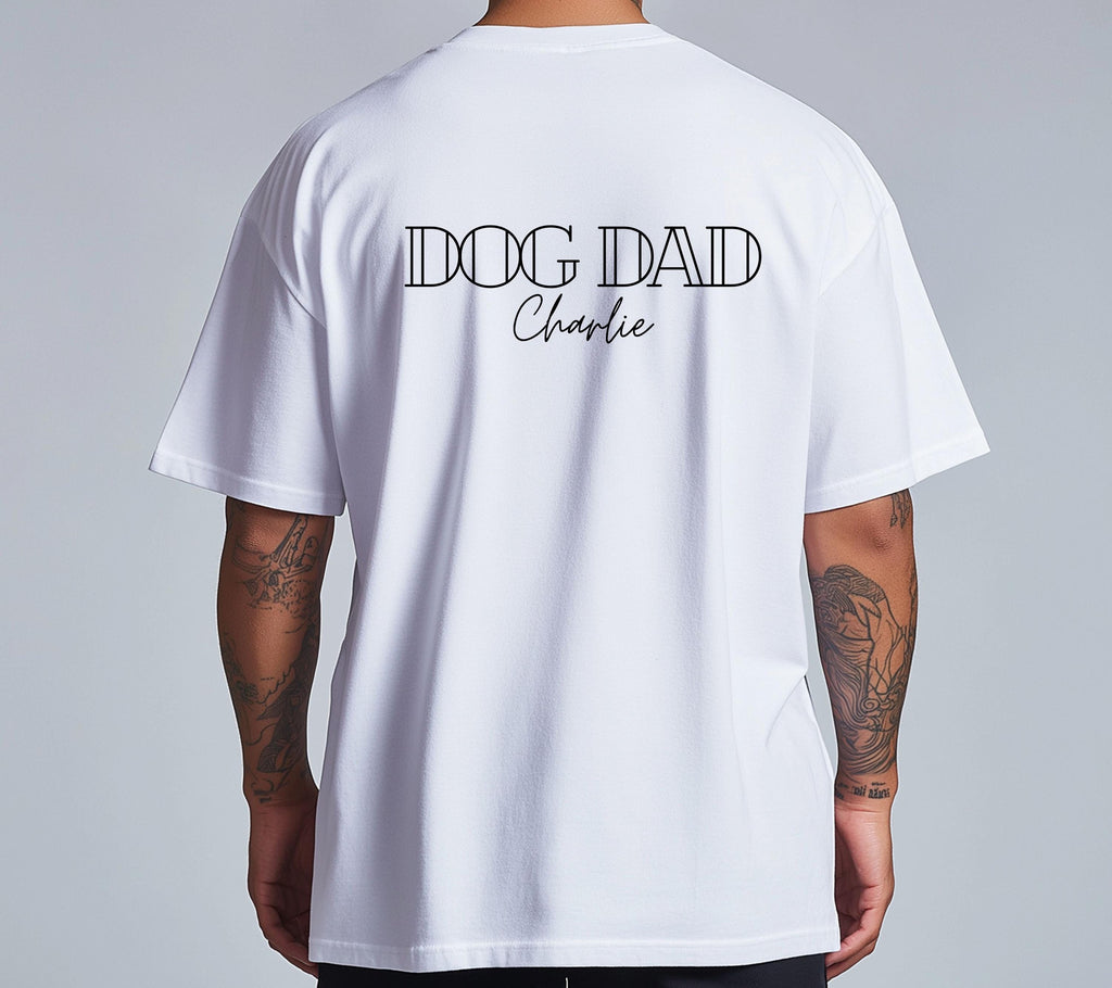 Dog Mom Shirt, Hundepapa, Hundemama, Dog Tshirt, personalisiertes Shirt, Geschenk Hundepapa, Hundeliebhaber, Hundebesitzer, Haustier Name