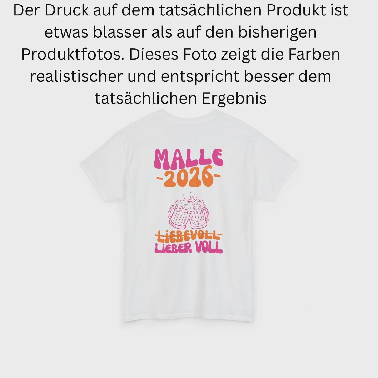 Malle Shirt, Backprint, Malle 2026, Malle Shirts, Malle T Shirt, personalisiert, Mallorca Shirts, Bier Shirt, Sauf T Shirt, Gruppenshirt