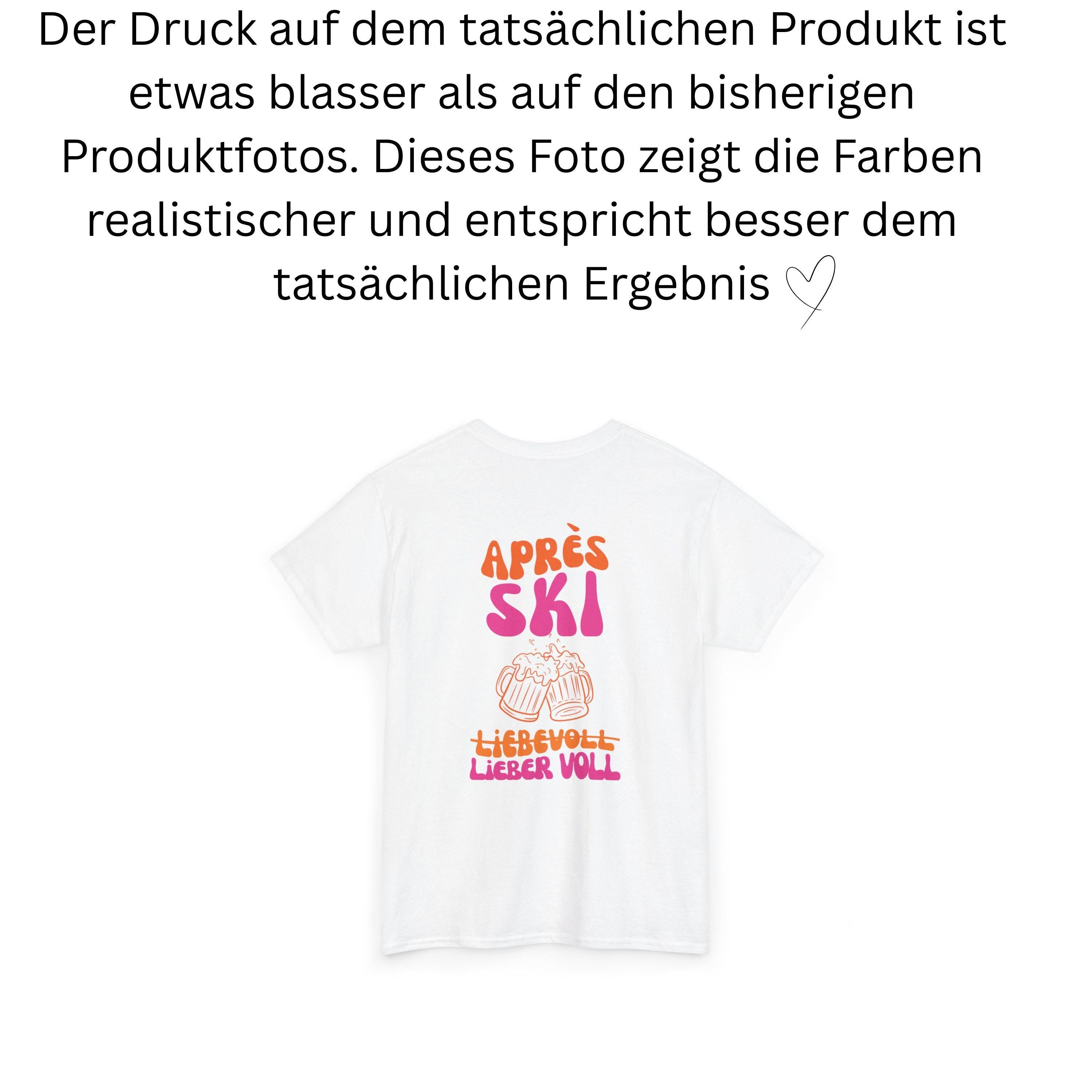 Apres Ski Shirt Unisex – Lustiges Ski TShirt Winterurlaub Skihütte – Après Ski Print Outfit Snowboard Party Bier - JGA Damen - Gruppenshirt