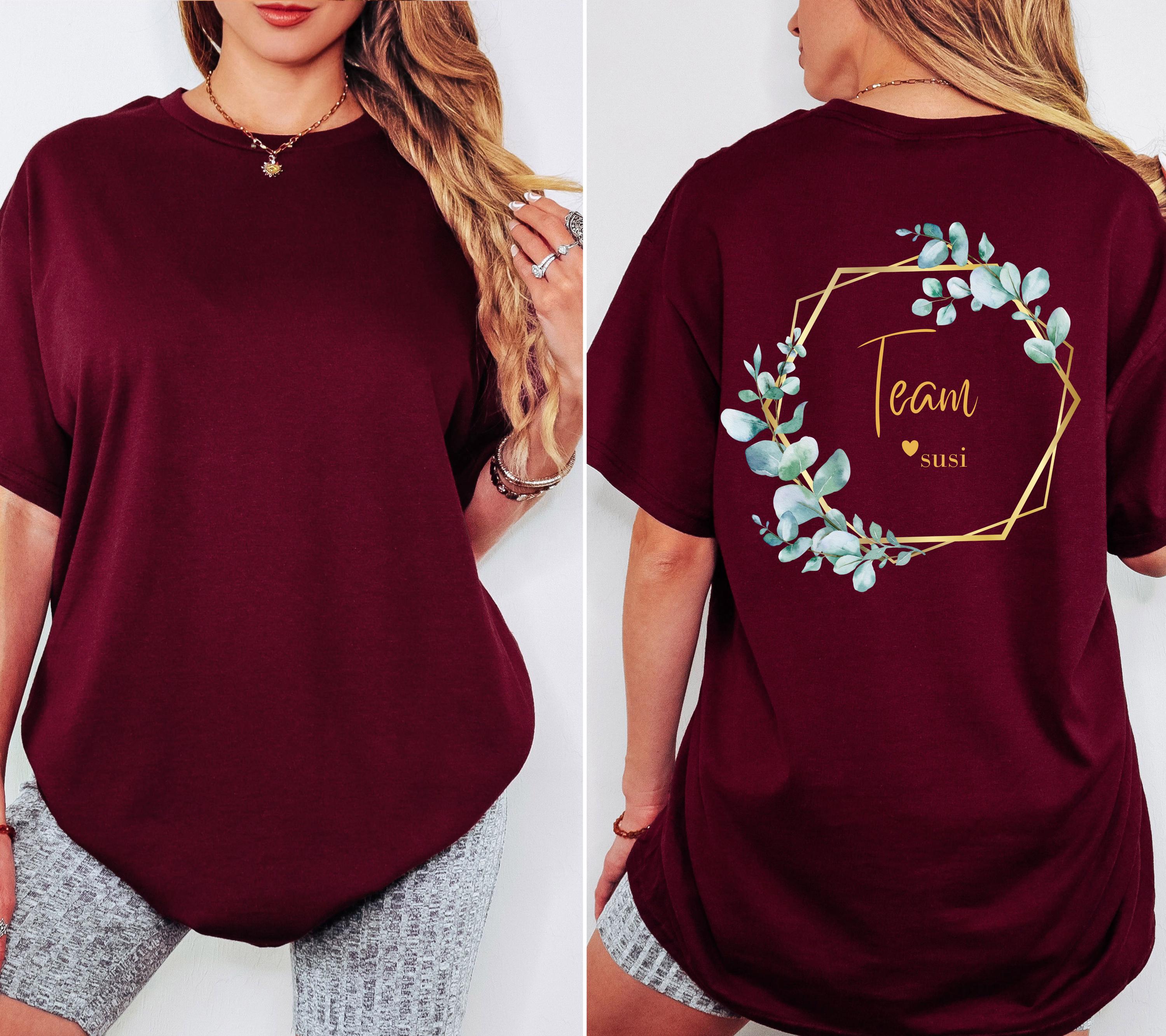 JGA Shirt, Junggesellenabschied Frau, JGA boho gold, Team Shirts, Braut Shirt, The Bride, JGA Frauen, Hochzeit, Accessoires, Geschenk Crew