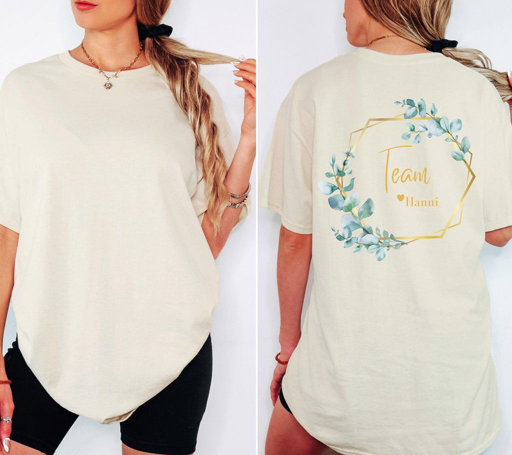 JGA Shirt, Junggesellenabschied Frau, JGA boho gold, Team Shirts, Braut Shirt, The Bride, JGA Frauen, Hochzeit, Accessoires, Geschenk Crew