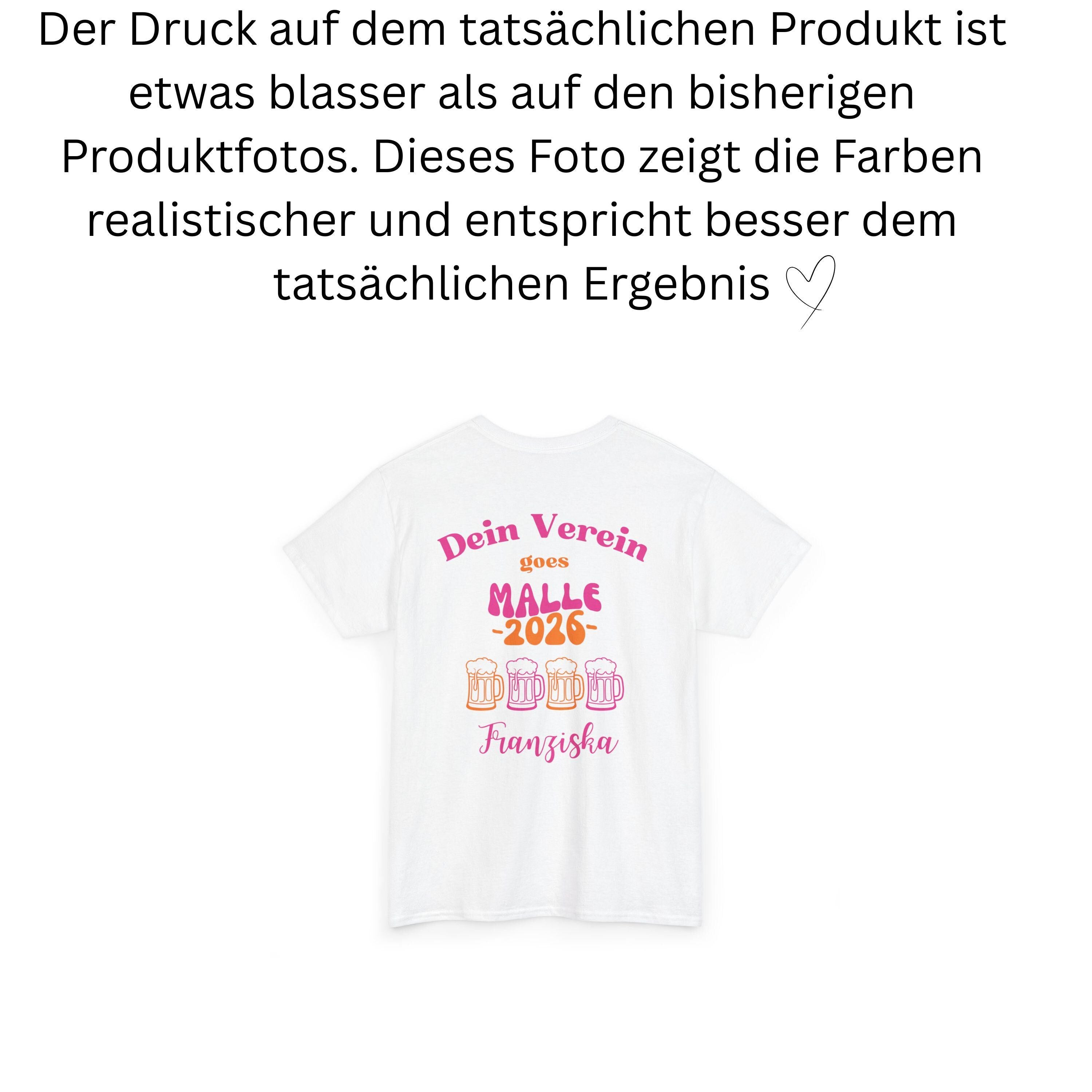 Malle Shirt Mannschaftsfahrt, Backprint, Malle 2026, Malle Shirts, T Shirt, Trikot, Mallorca Shirts, Bier Shirt, Sauf T Shirt, Gruppenshirt
