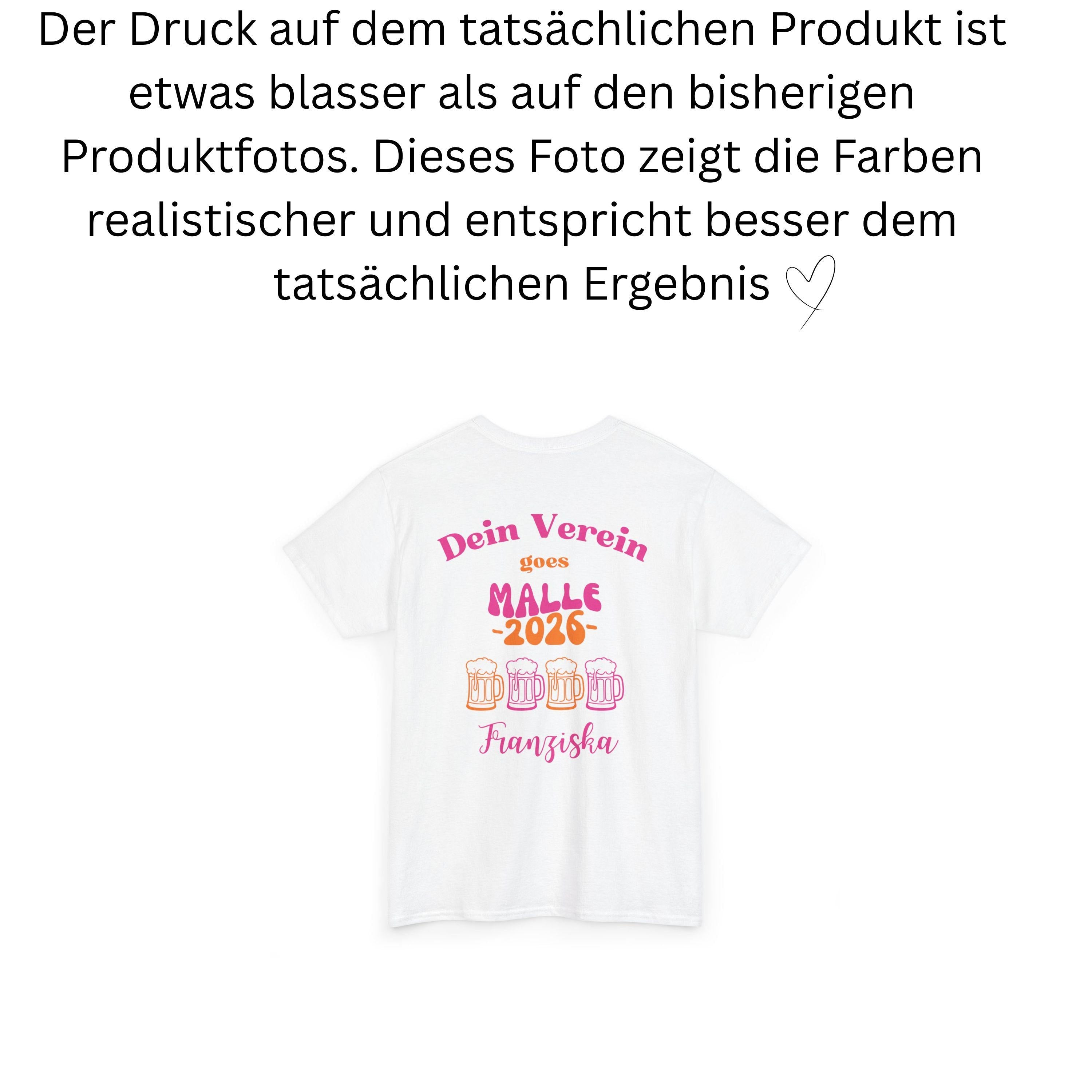 Malle Shirt Mannschaftsfahrt, Backprint, Malle 2026, Malle Shirts, T Shirt, Trikot, Mallorca Shirts, Bier Shirt, Sauf T Shirt, Gruppenshirt