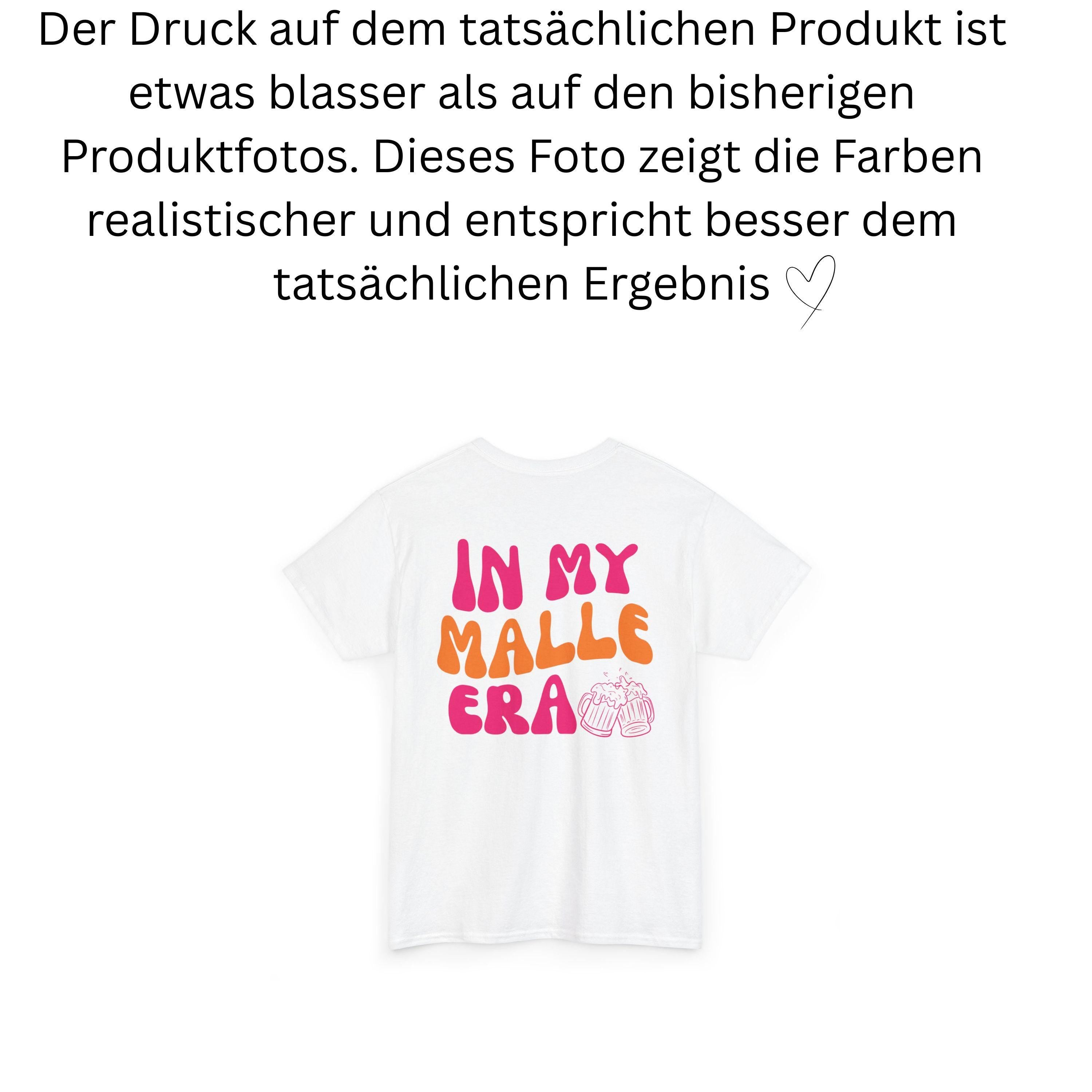 Malle Shirt, In my Malle Era, Backprint, Malle 2026, Malle T Shirt, pink orange, Mallorca Shirts, Bier Shirt, Sauf T Shirt, Gruppenshirt