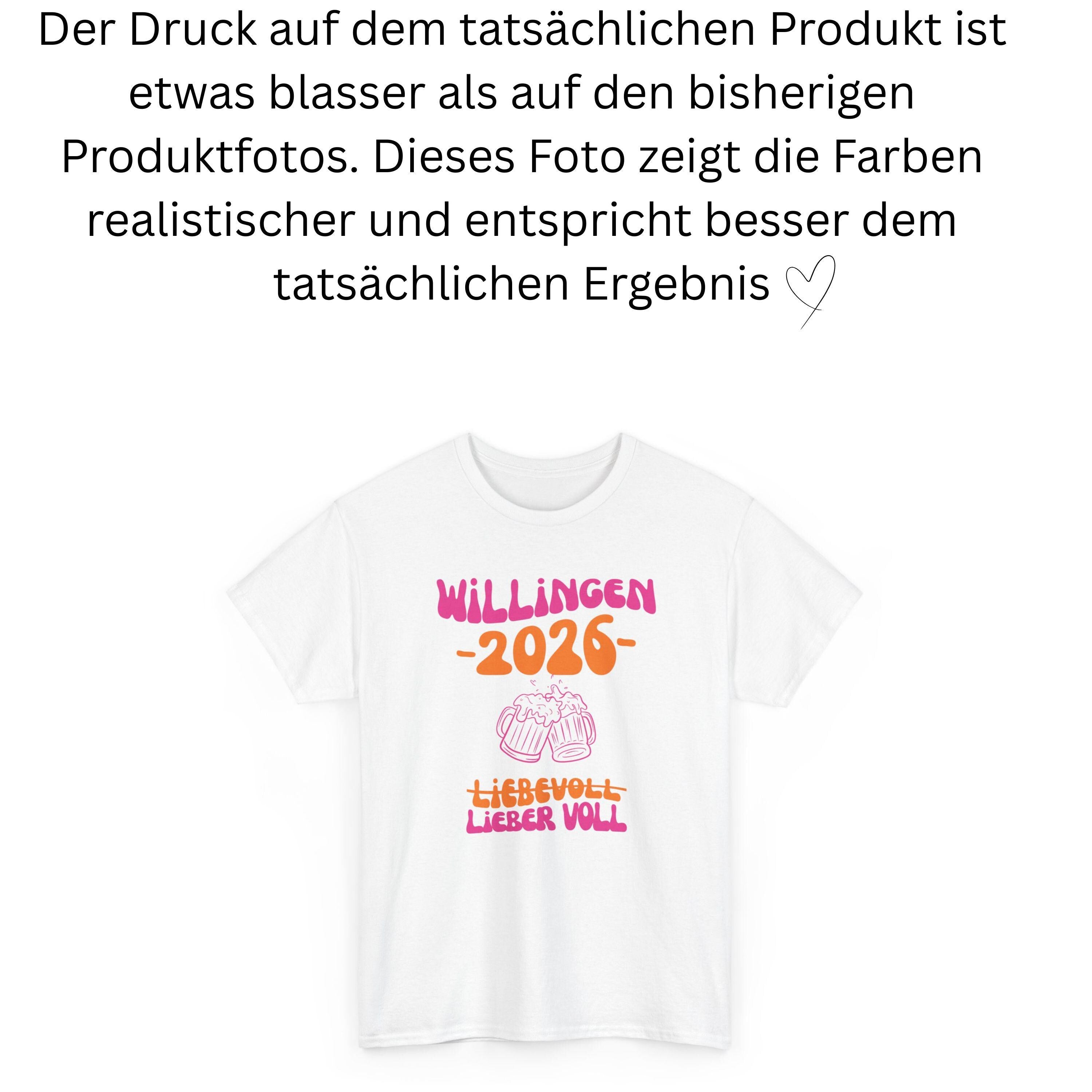 Willingen T Shirt pink orange, Willingen 2026, Mannschaftsfahrt Shirts, personalisiert, Bier Shirt, Sauf T Shirt, Gruppenshirt, Gruppenreise