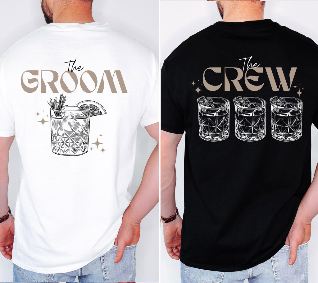 JGA Shirt Herren, Männer, Junggesellenabschied, Bräutigam, Team, Crew, Groom, Gruppenshirt, lustiges JGA Shirt, witzig, cool, JGA Herren