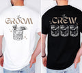 JGA Shirt Herren, Männer, Junggesellenabschied, Bräutigam, Team, Crew, Groom, Gruppenshirt, lustiges JGA Shirt, witzig, cool, JGA Herren