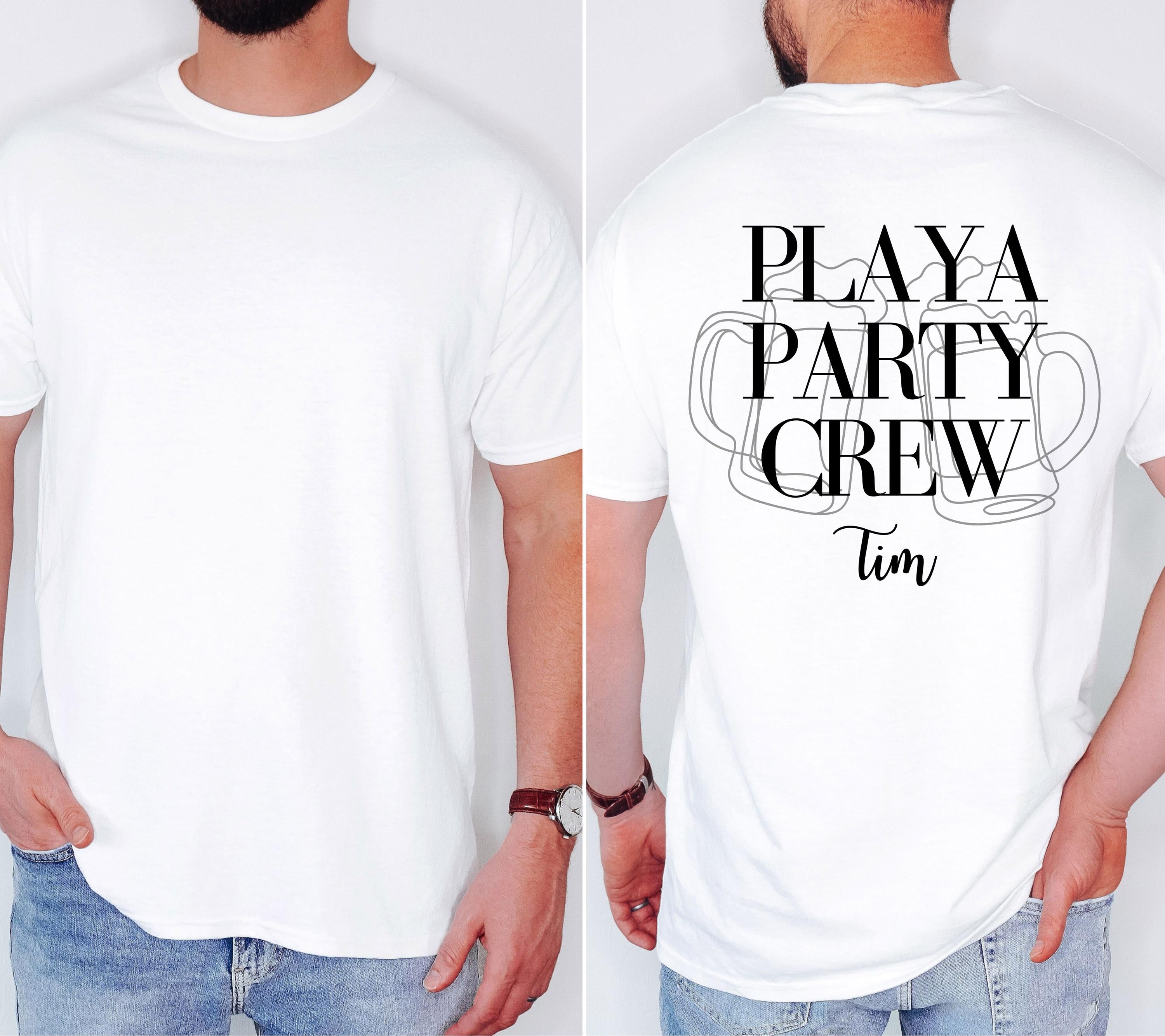 Malle Shirts Herren, Backprint, Malle 2026, Malle Shirt, Männer, personalisiert, Mallorca Shirts, Bier Shirt, Sauf T Shirt, Gruppenshirt