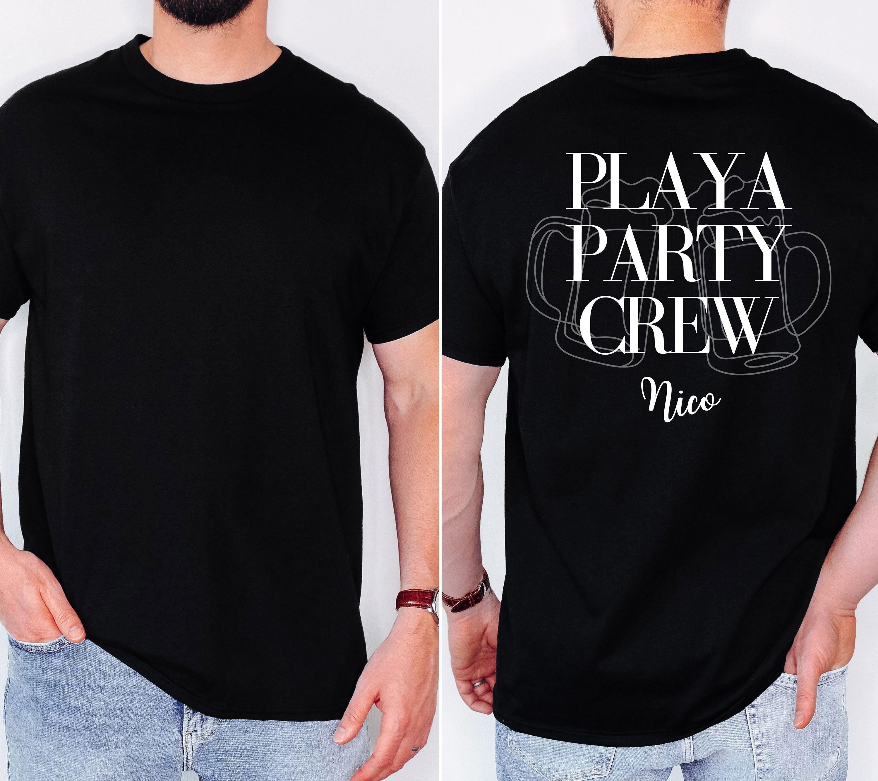 Malle Shirts Herren, Backprint, Malle 2026, Malle Shirt, Männer, personalisiert, Mallorca Shirts, Bier Shirt, Sauf T Shirt, Gruppenshirt