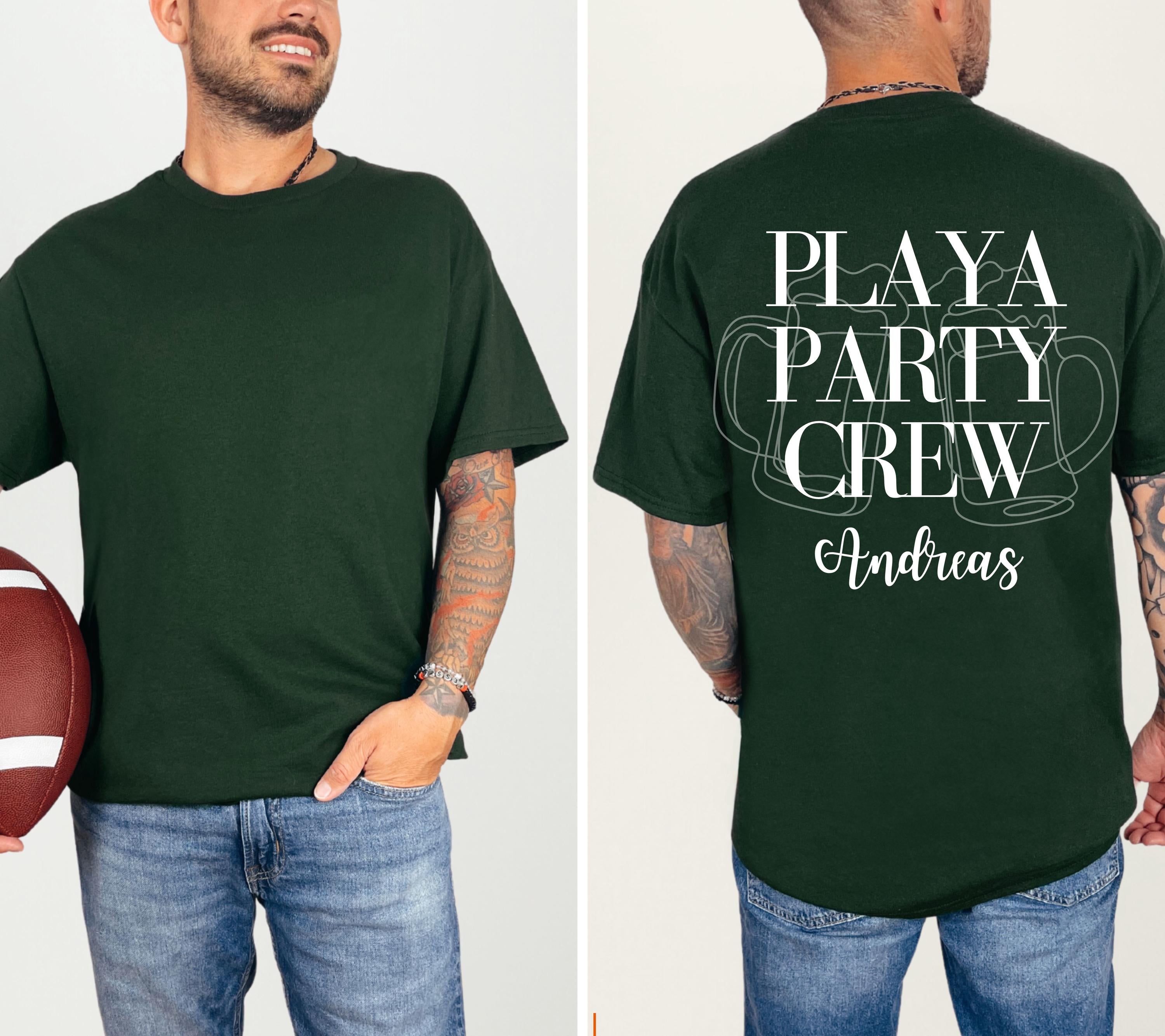 Malle Shirts Herren, Backprint, Malle 2026, Malle Shirt, Männer, personalisiert, Mallorca Shirts, Bier Shirt, Sauf T Shirt, Gruppenshirt