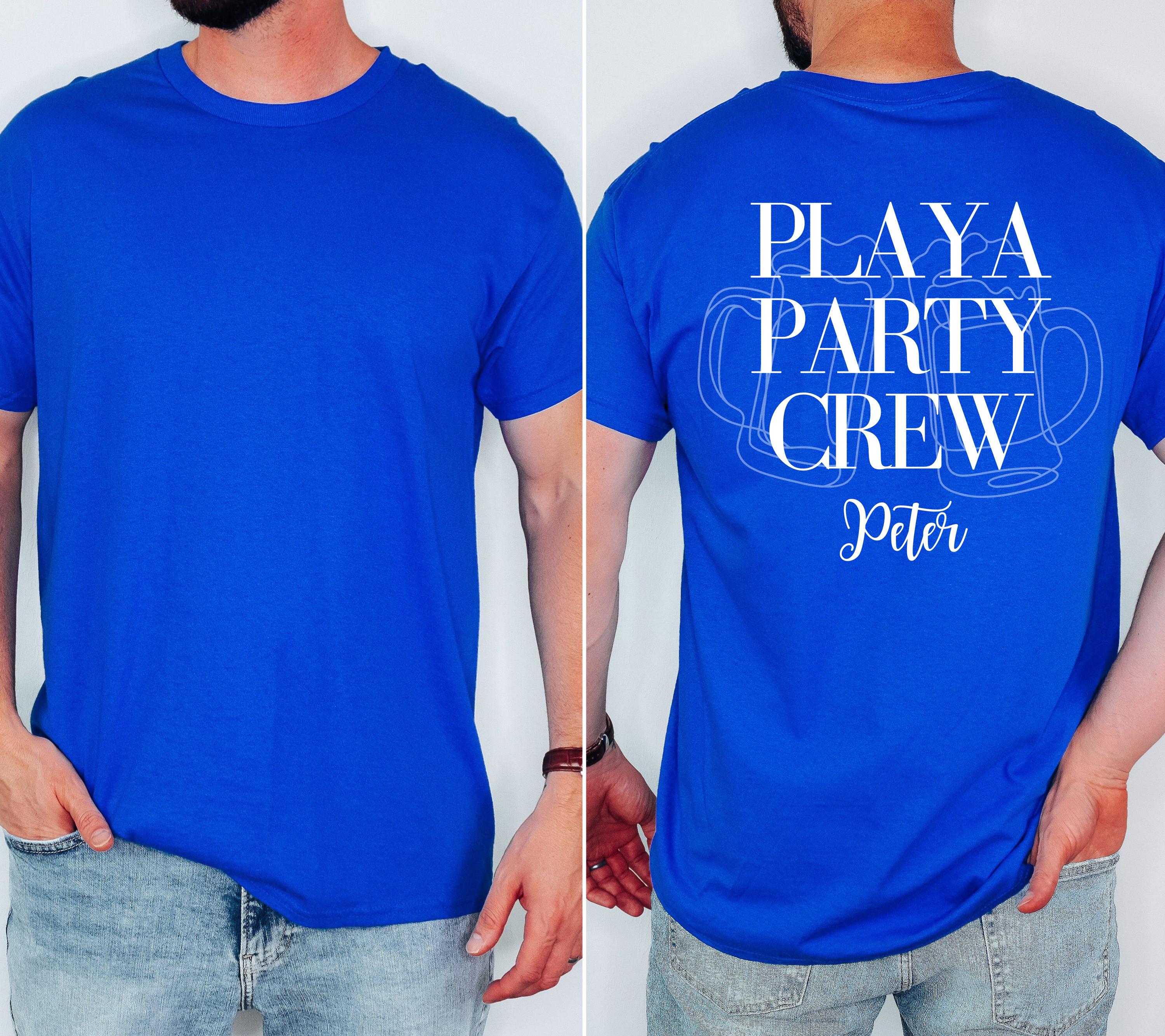 Malle Shirts Herren, Backprint, Malle 2026, Malle Shirt, Männer, personalisiert, Mallorca Shirts, Bier Shirt, Sauf T Shirt, Gruppenshirt