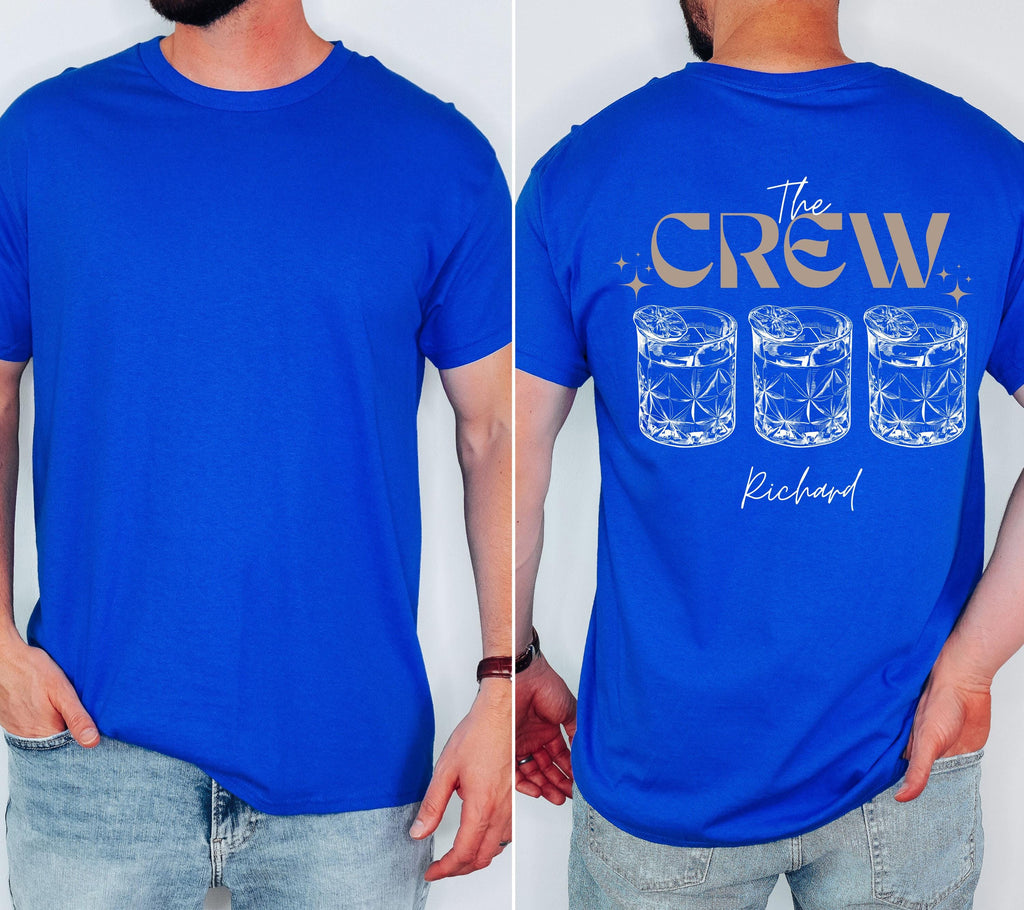 JGA Shirt Herren, Männer, Junggesellenabschied, Bräutigam, Team, Crew, Groom, Gruppenshirt, lustiges JGA Shirt, witzig, cool, JGA Herren