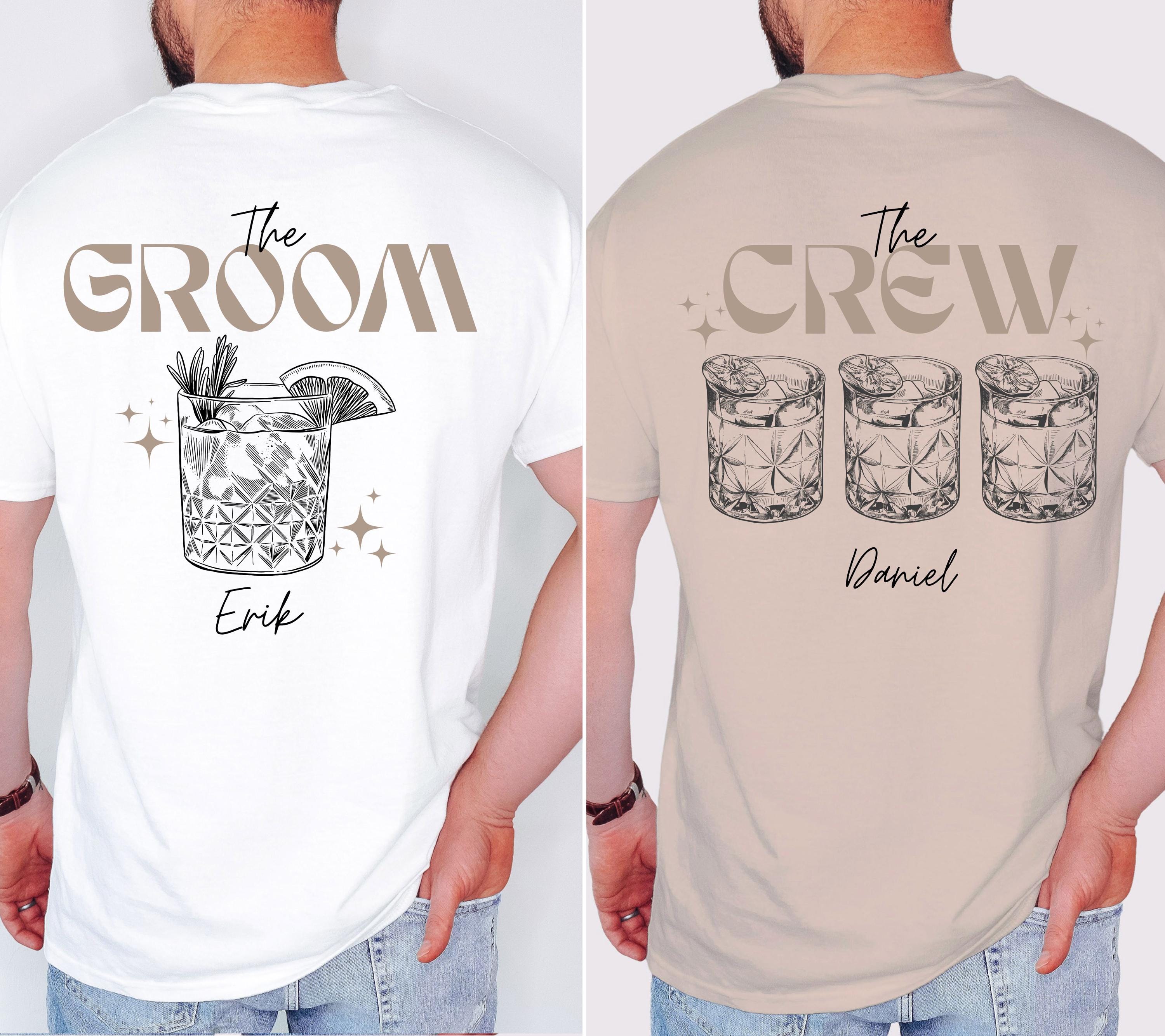 JGA Shirt Herren, Männer, Junggesellenabschied, Bräutigam, Team, Crew, Groom, Gruppenshirt, lustiges JGA Shirt, witzig, cool, JGA Herren