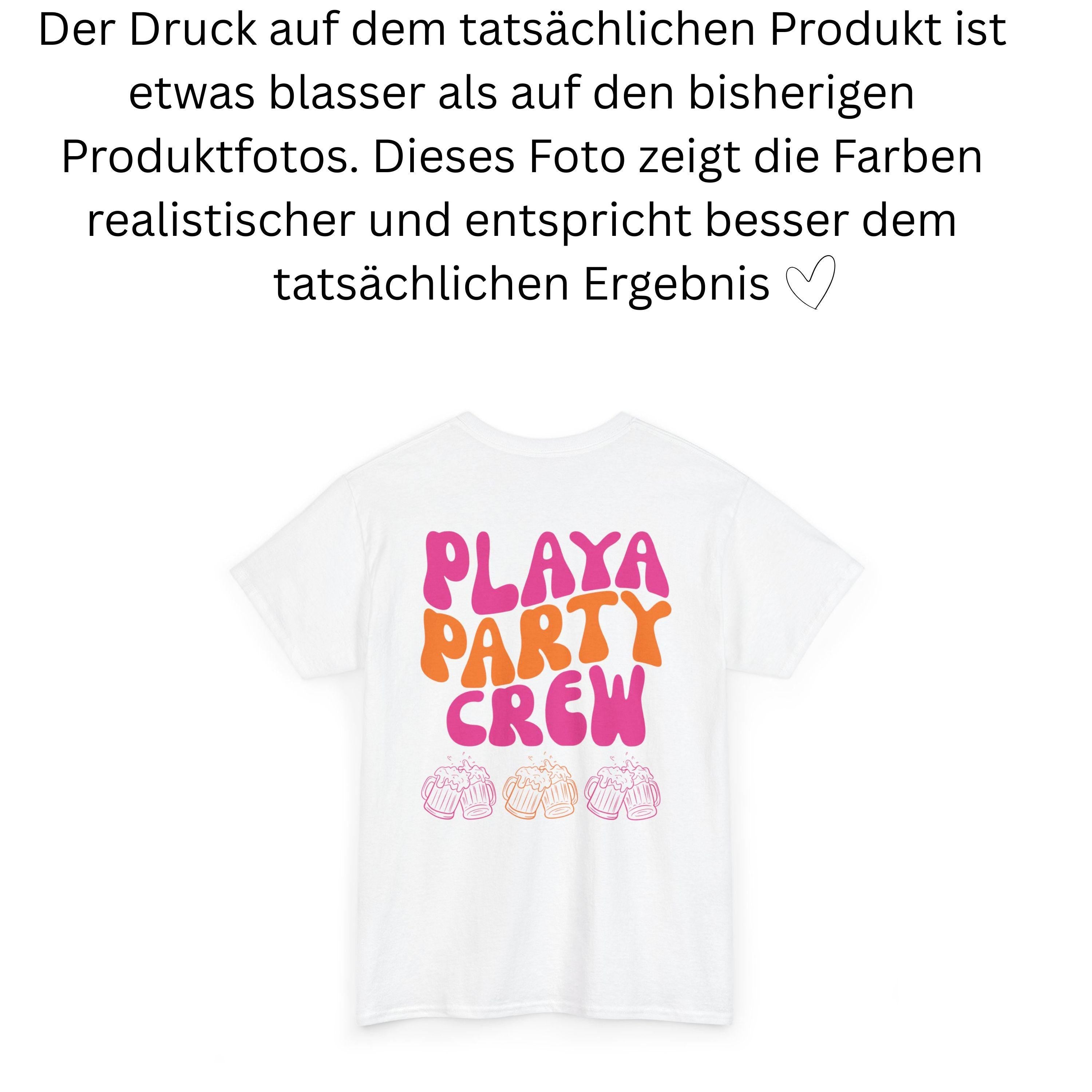 Malle Shirt pink orange, Backprint, Malle 2026, Malle Shirts personalisiert, Mallorca t Shirts pink, Bier Shirt, Gruppenshirt, playa, Urlaub